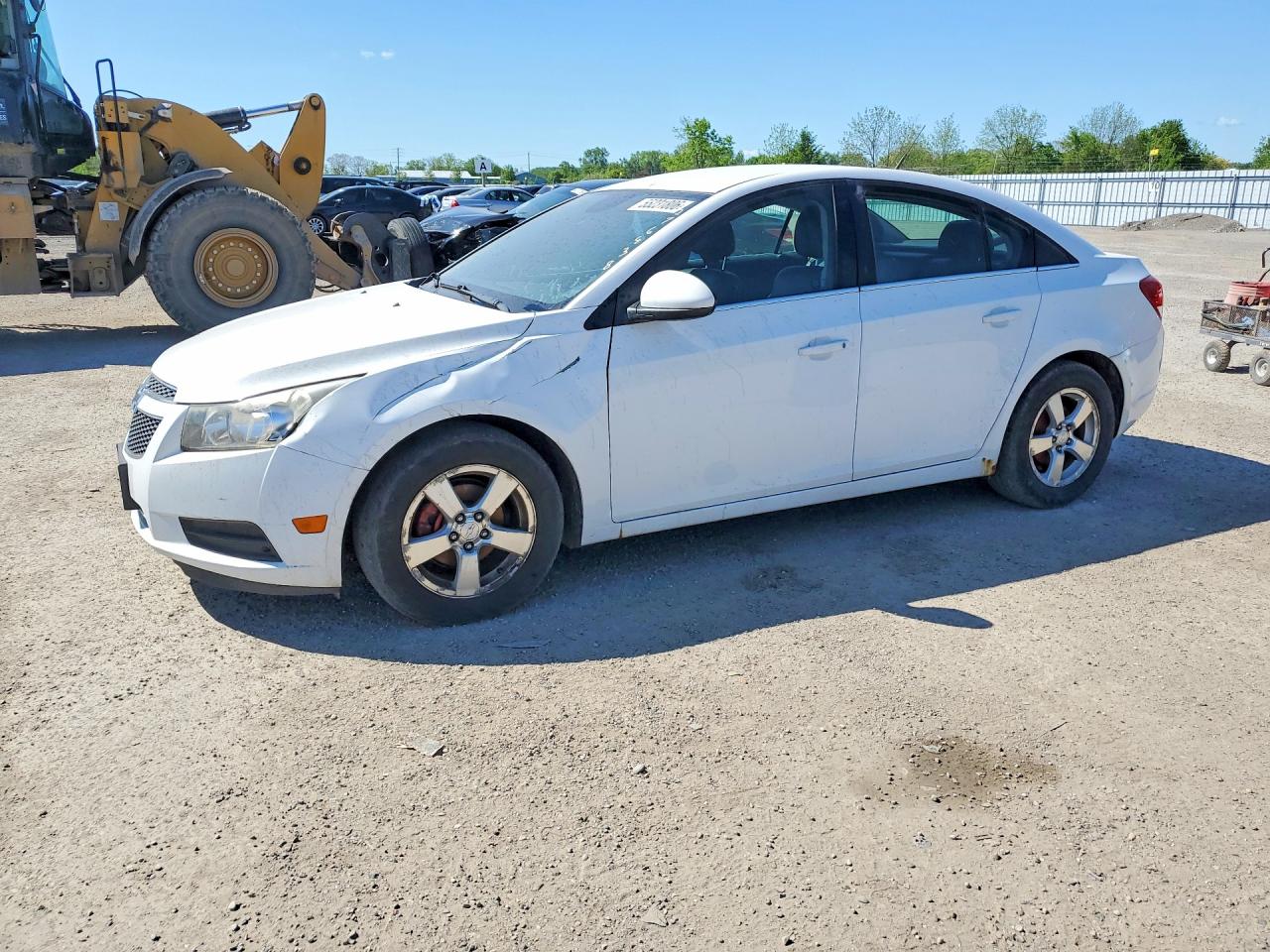 2013 Chevrolet Cruze Lt Белый vin: 1G1PE5SB2D7276438