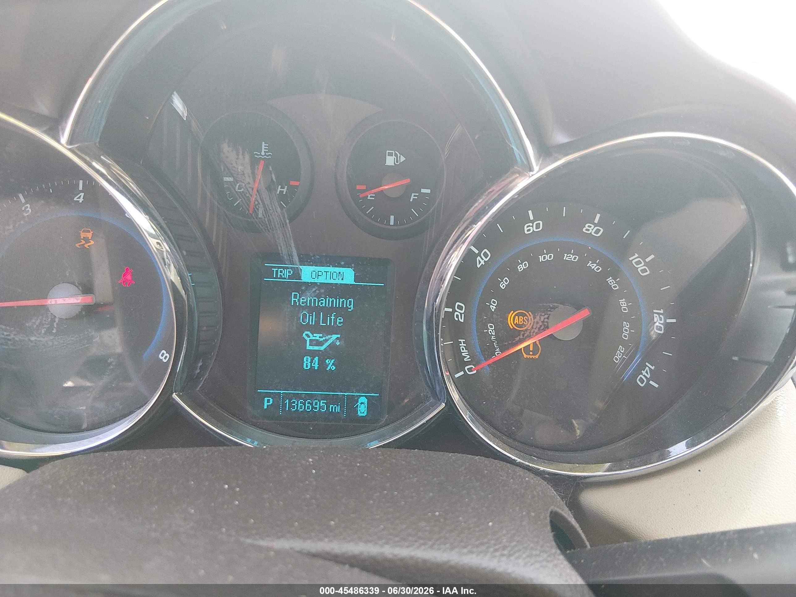 2013 Chevrolet Cruze 2lt Auto Черный vin: 1G1PE5SB2D7325654