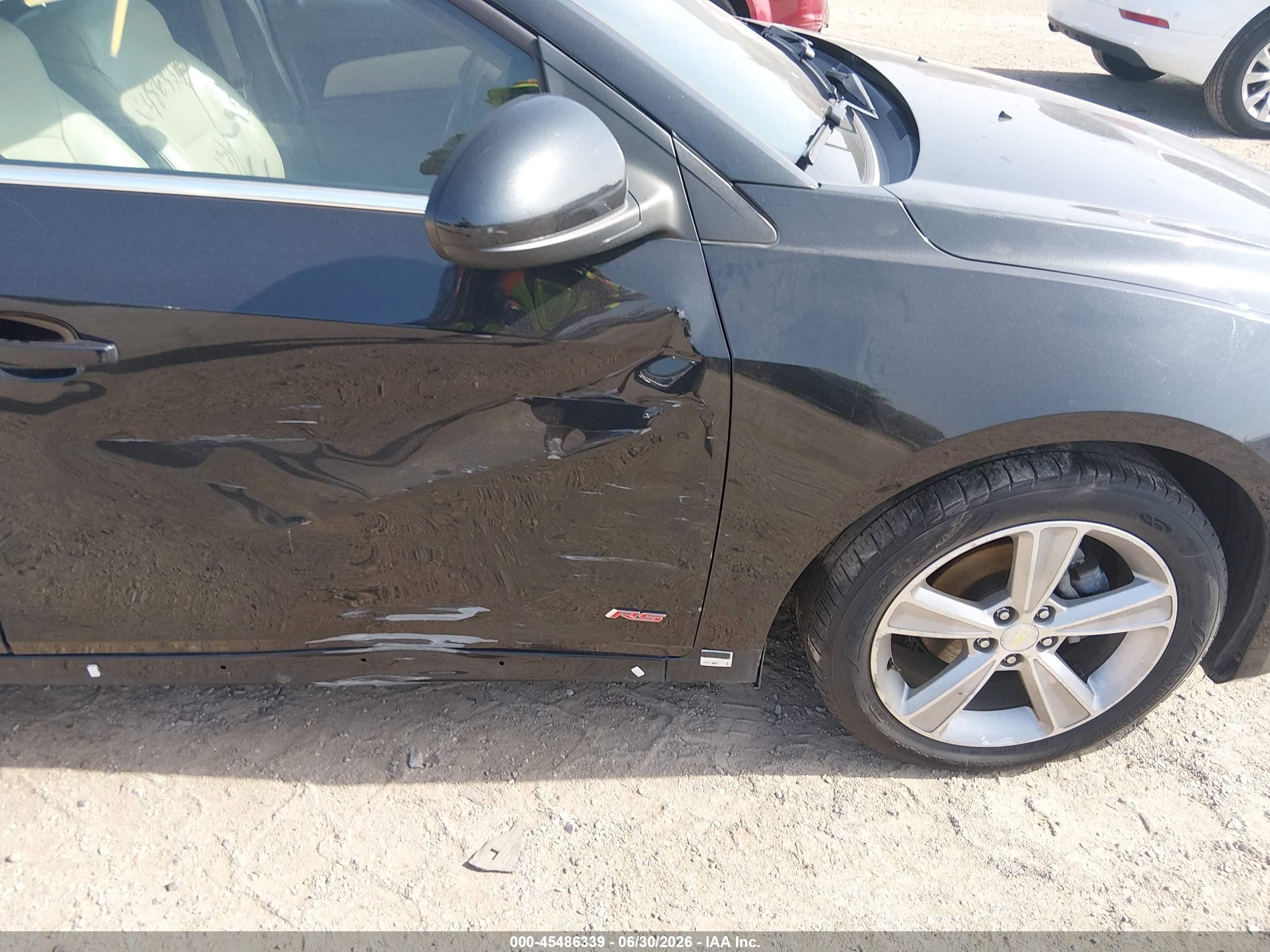 2013 Chevrolet Cruze 2lt Auto Черный vin: 1G1PE5SB2D7325654