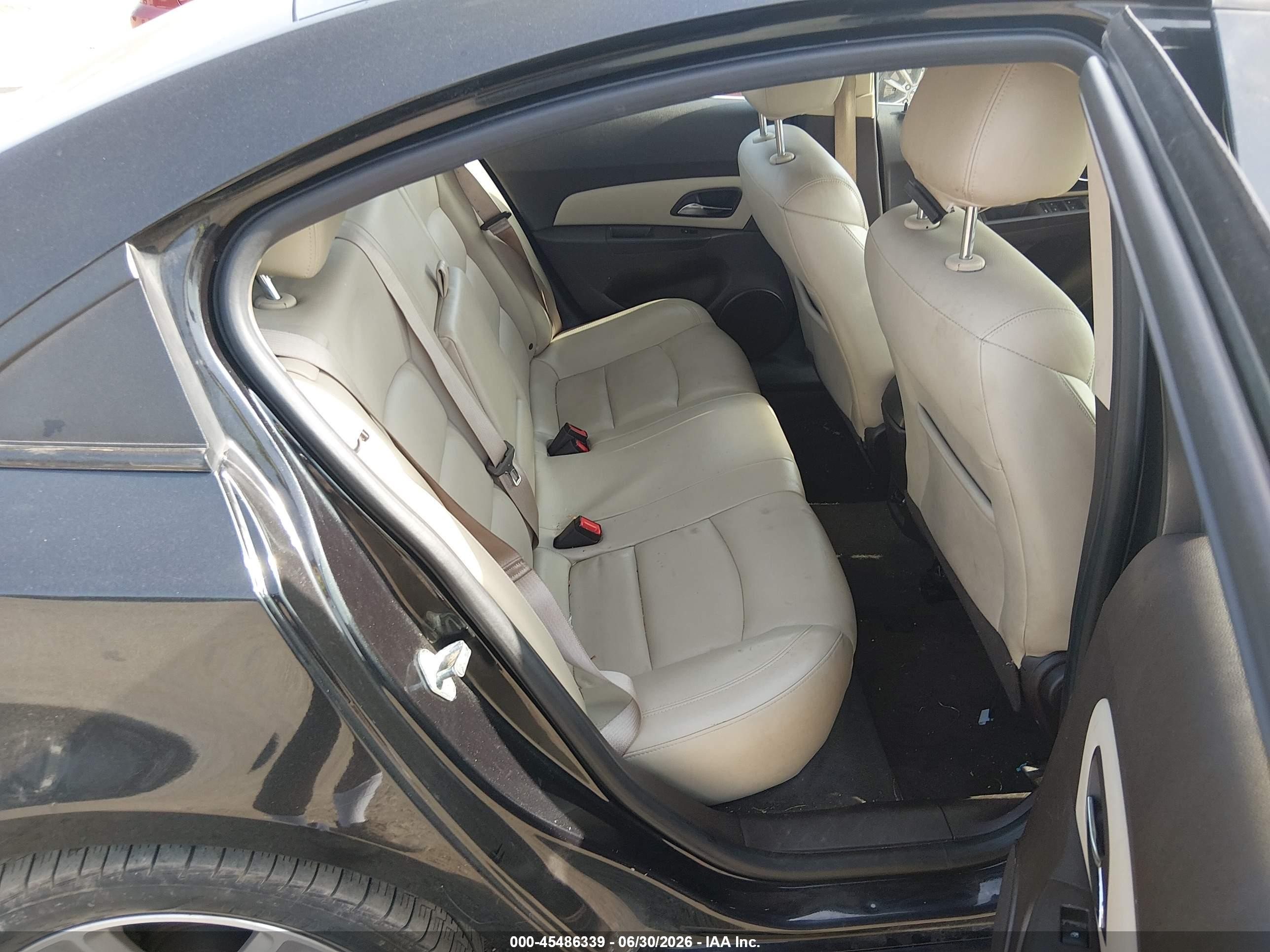 2013 Chevrolet Cruze 2lt Auto Черный vin: 1G1PE5SB2D7325654