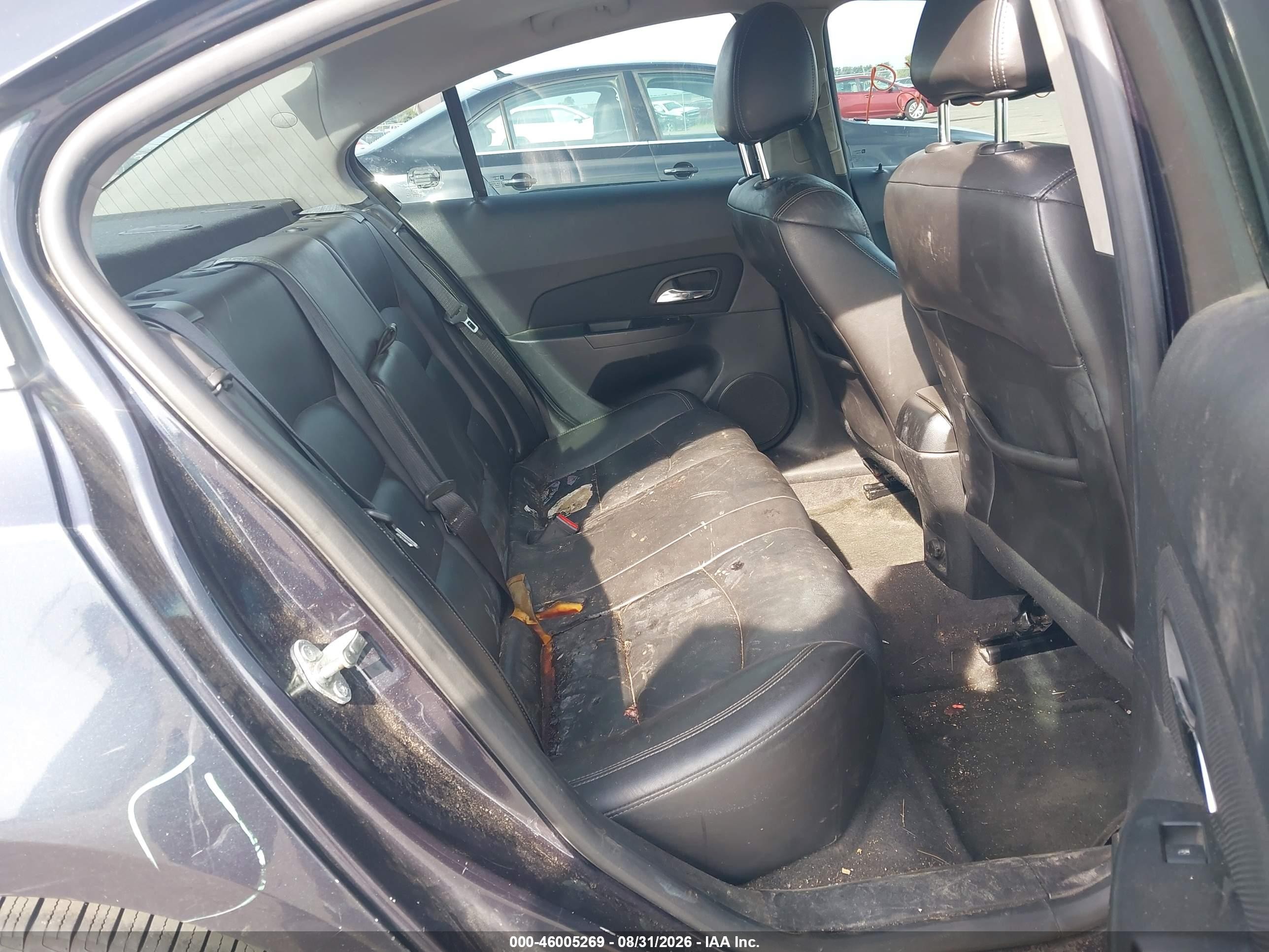 2014 Chevrolet Cruze 2lt Auto Черный vin: 1G1PE5SB2E7107618
