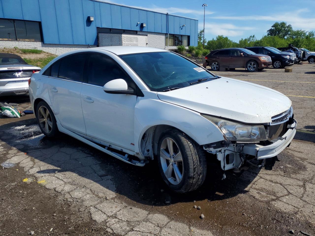 2014 Chevrolet Cruze Lt White vin: 1G1PE5SB2E7151358
