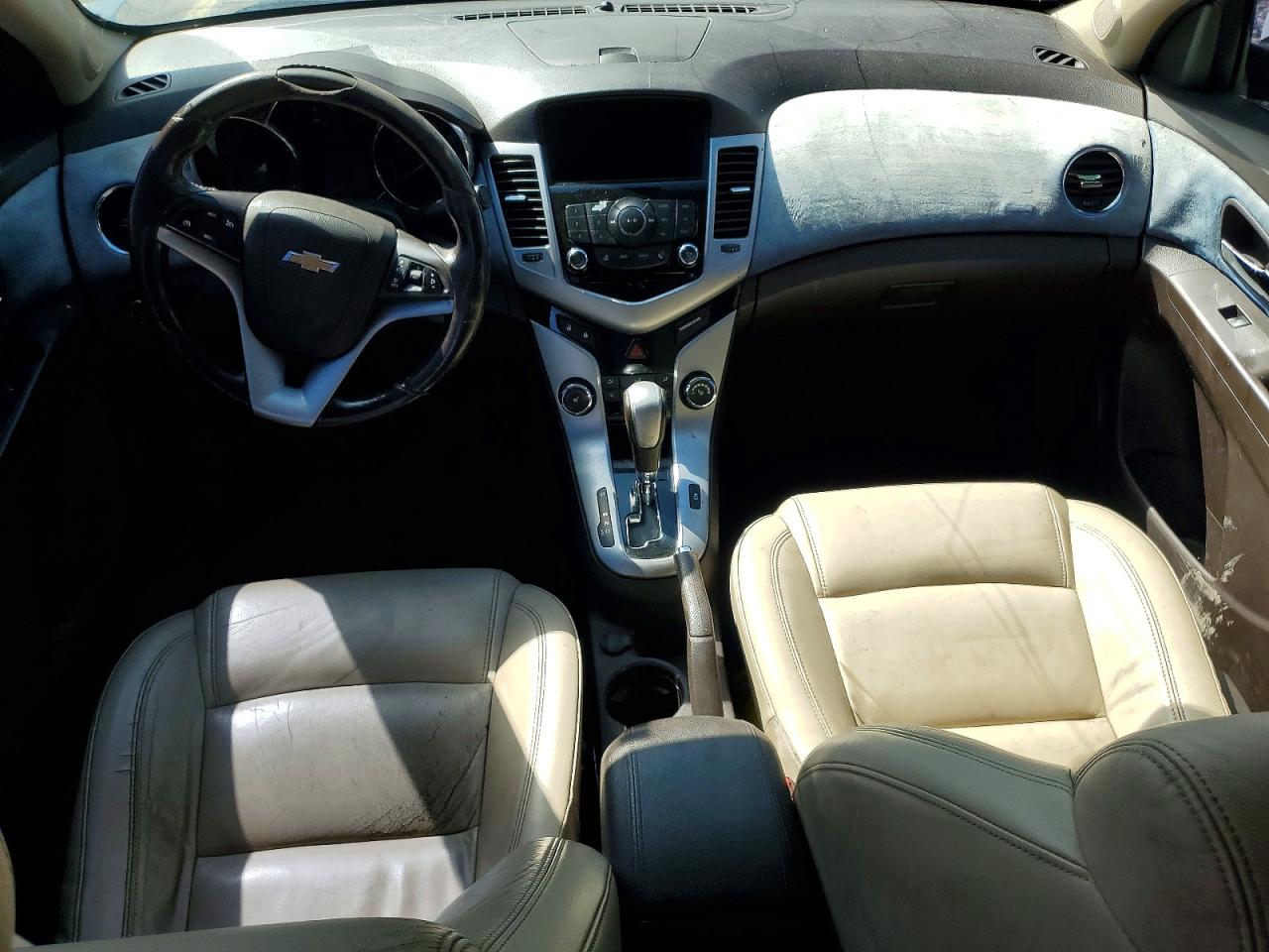 2014 Chevrolet Cruze Lt White vin: 1G1PE5SB2E7151358