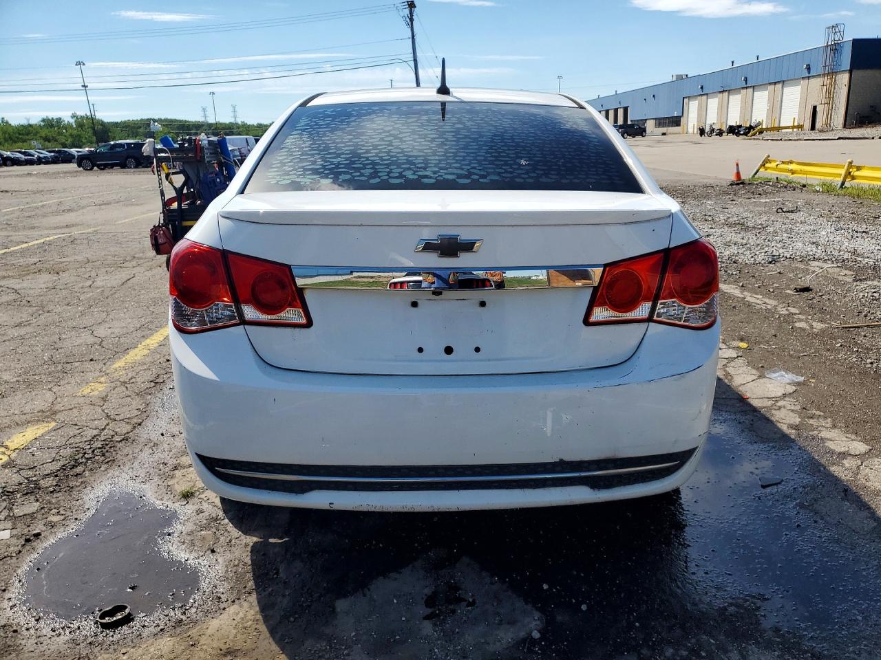 2014 Chevrolet Cruze Lt White vin: 1G1PE5SB2E7151358
