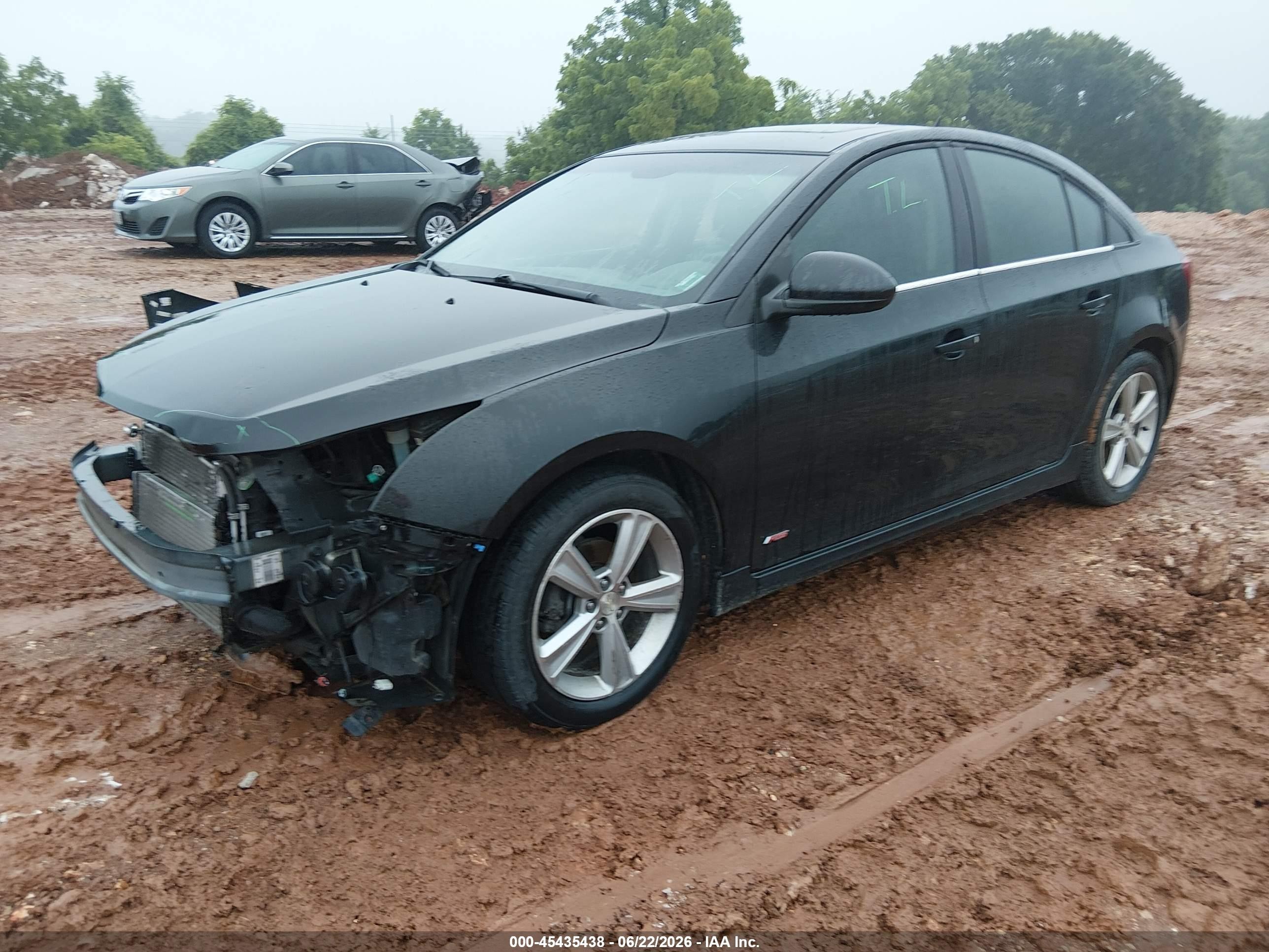 2014 Chevrolet Cruze 2lt Auto Black vin: 1G1PE5SB2E7159072