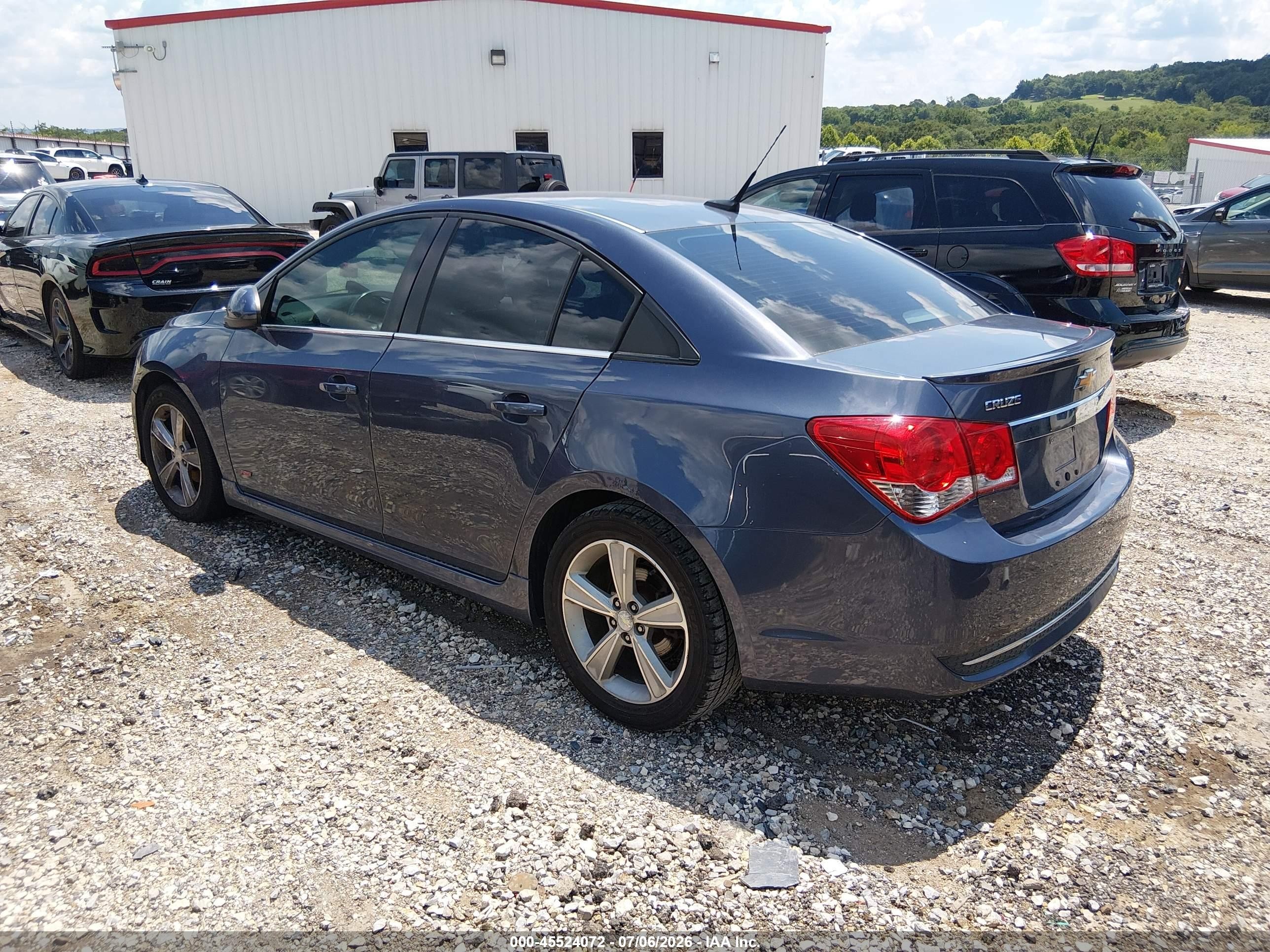2014 Chevrolet Cruze 2lt Auto Gray vin: 1G1PE5SB2E7332461