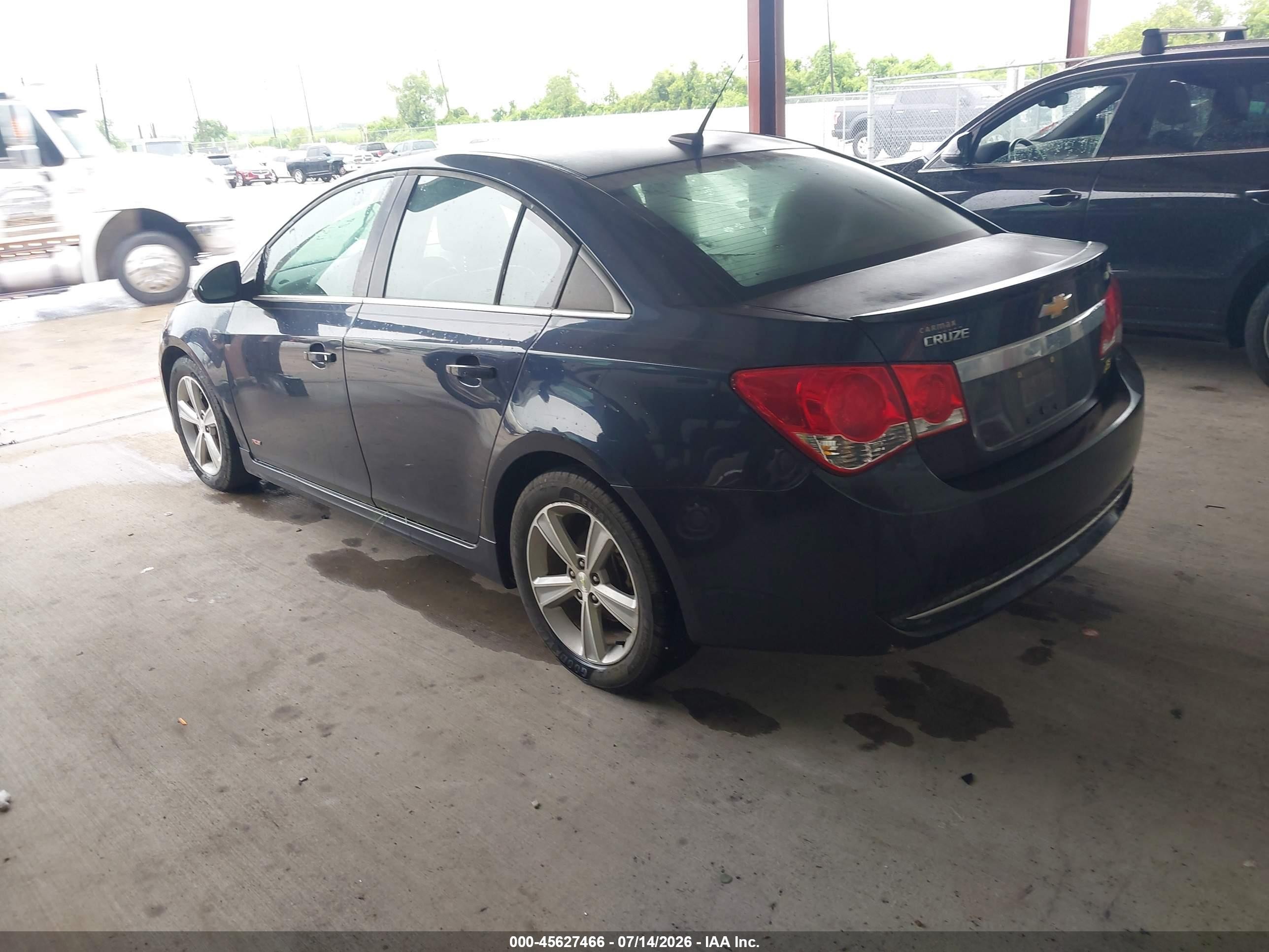 2014 Chevrolet Cruze 2lt Auto Синий vin: 1G1PE5SB2E7385452