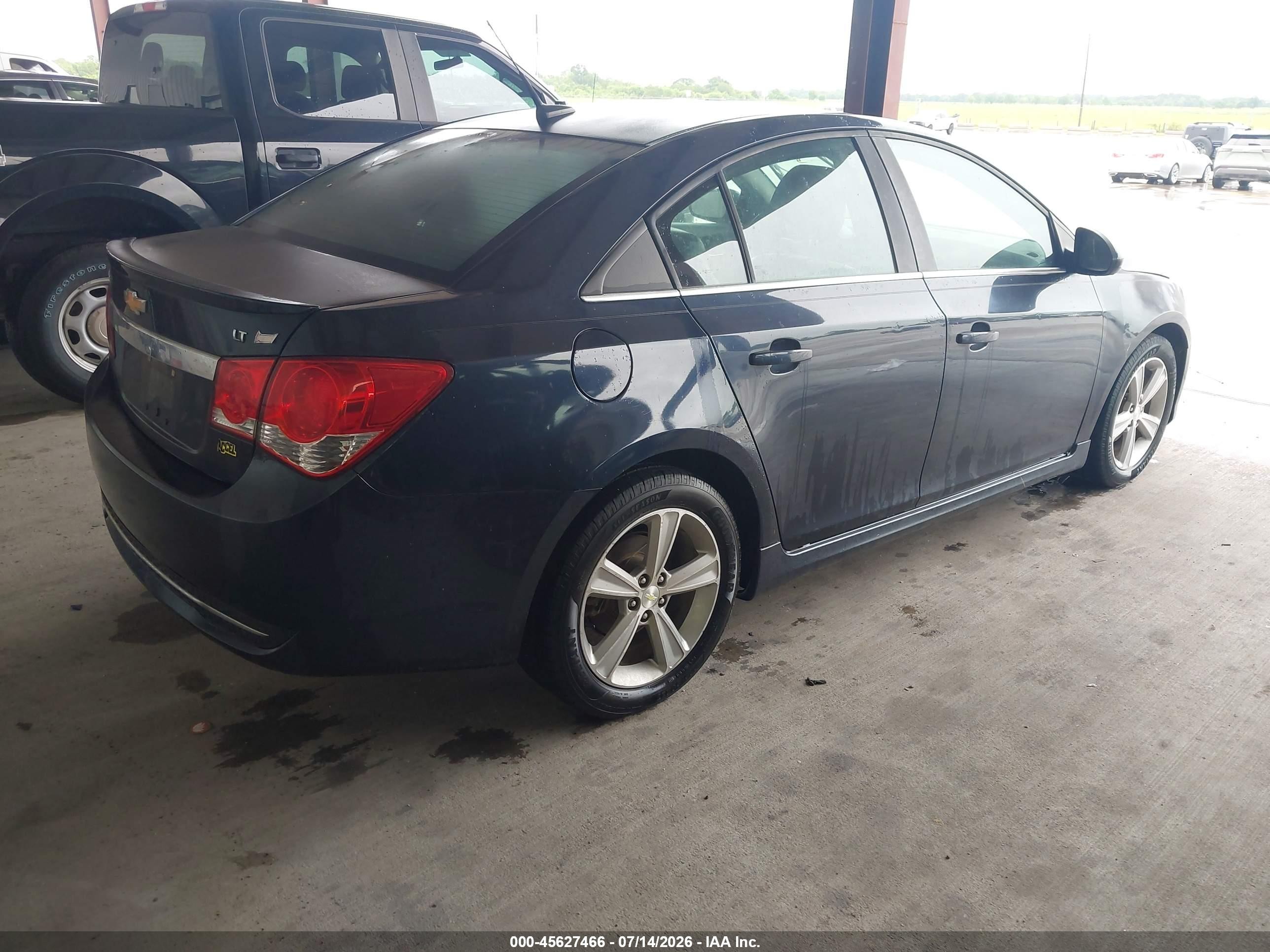 2014 Chevrolet Cruze 2lt Auto Синий vin: 1G1PE5SB2E7385452