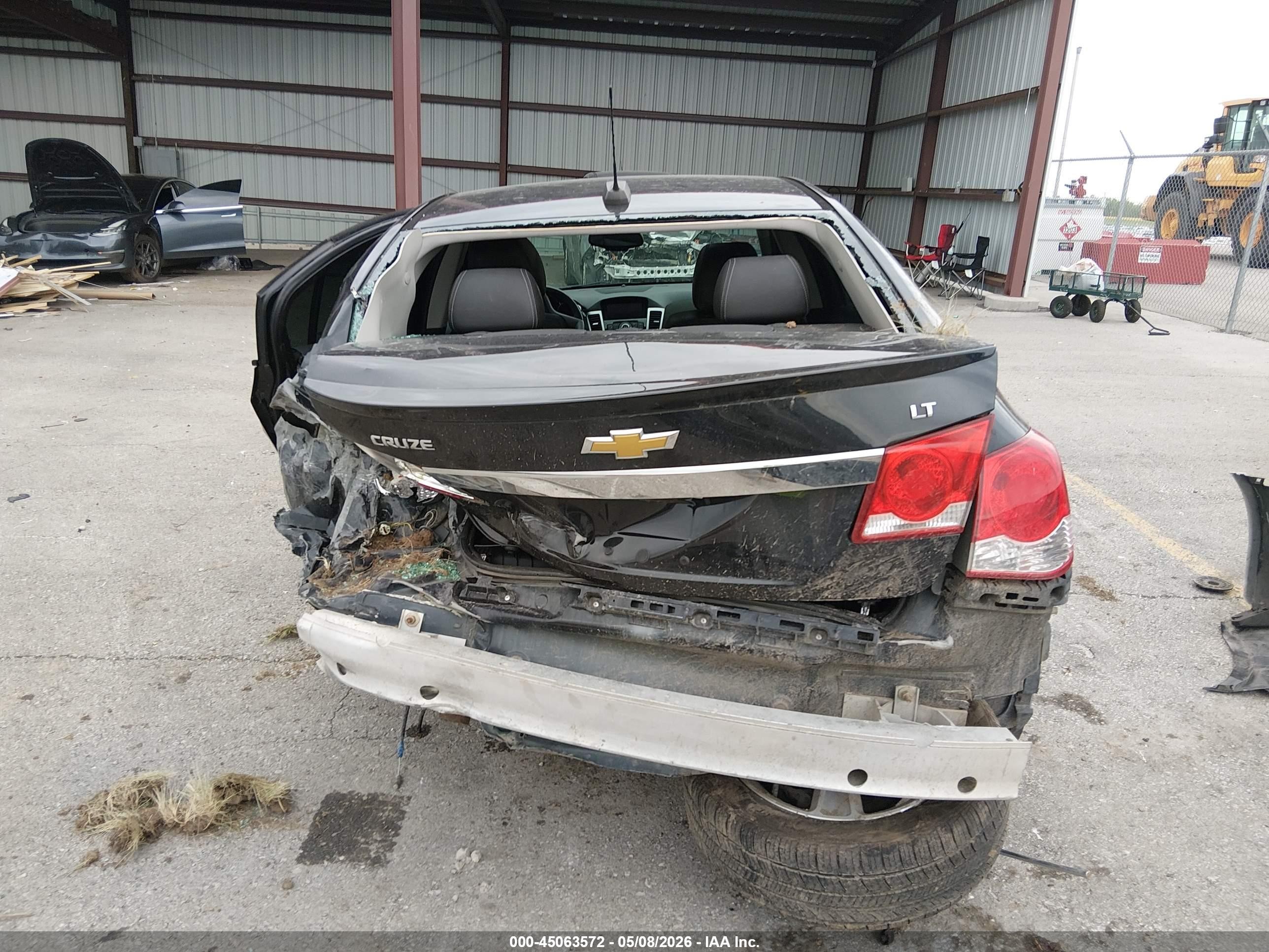 2015 Chevrolet Cruze 2lt Auto Black vin: 1G1PE5SB2F7144475