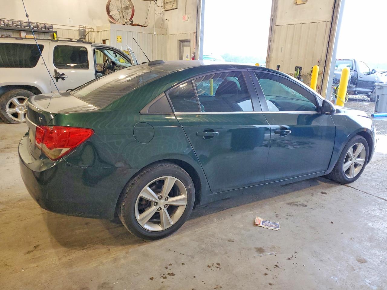 2015 Chevrolet Cruze Lt Green vin: 1G1PE5SB2F7170915