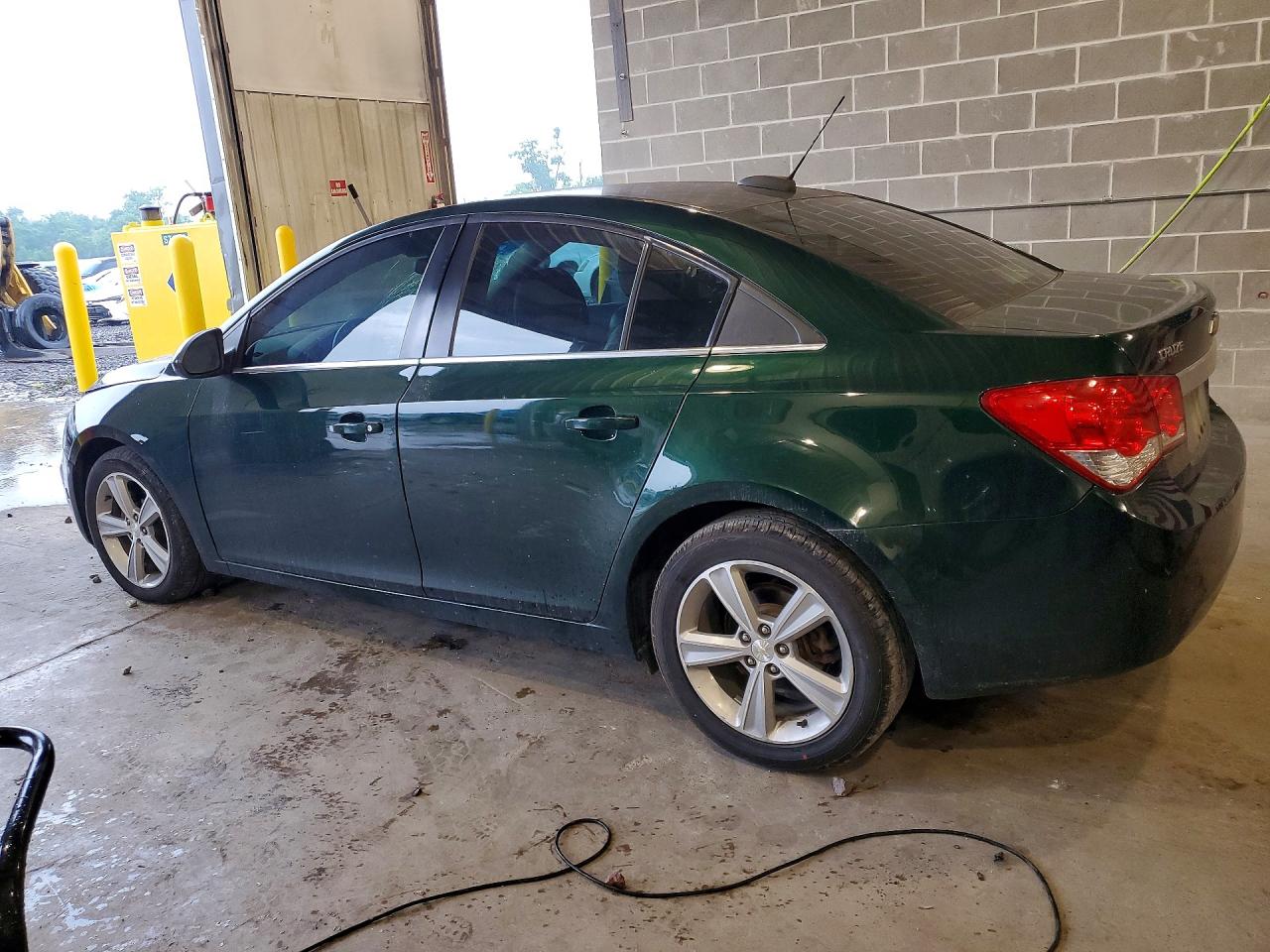 2015 Chevrolet Cruze Lt Green vin: 1G1PE5SB2F7170915
