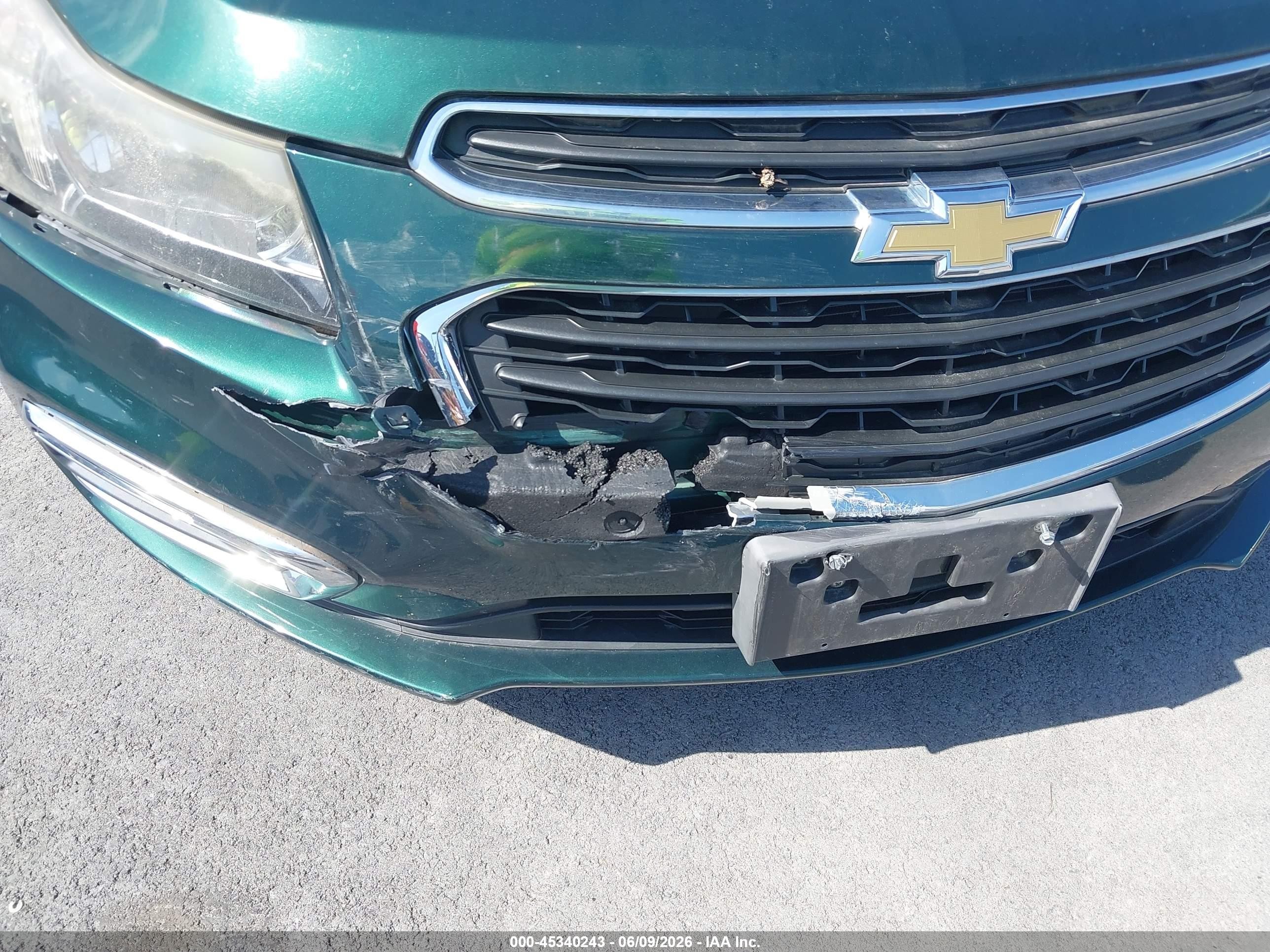 2015 Chevrolet Cruze 2lt Auto Зеленый vin: 1G1PE5SB2F7171191