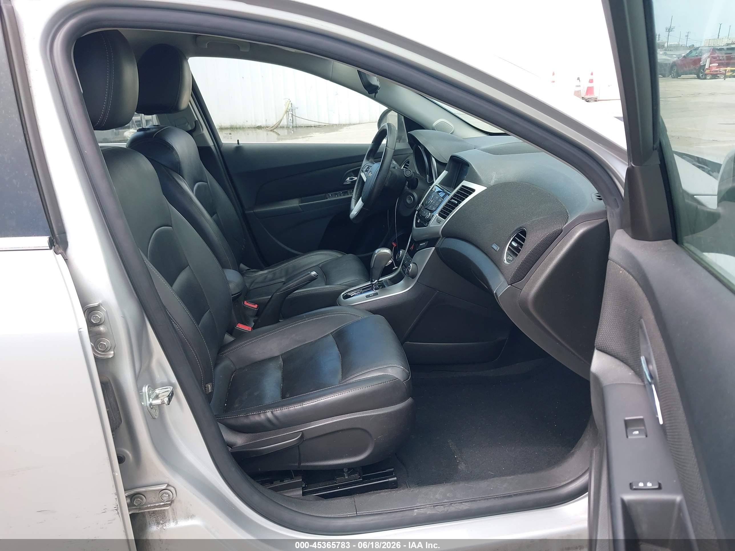 2015 Chevrolet Cruze 2lt Auto Silver vin: 1G1PE5SB2F7204688