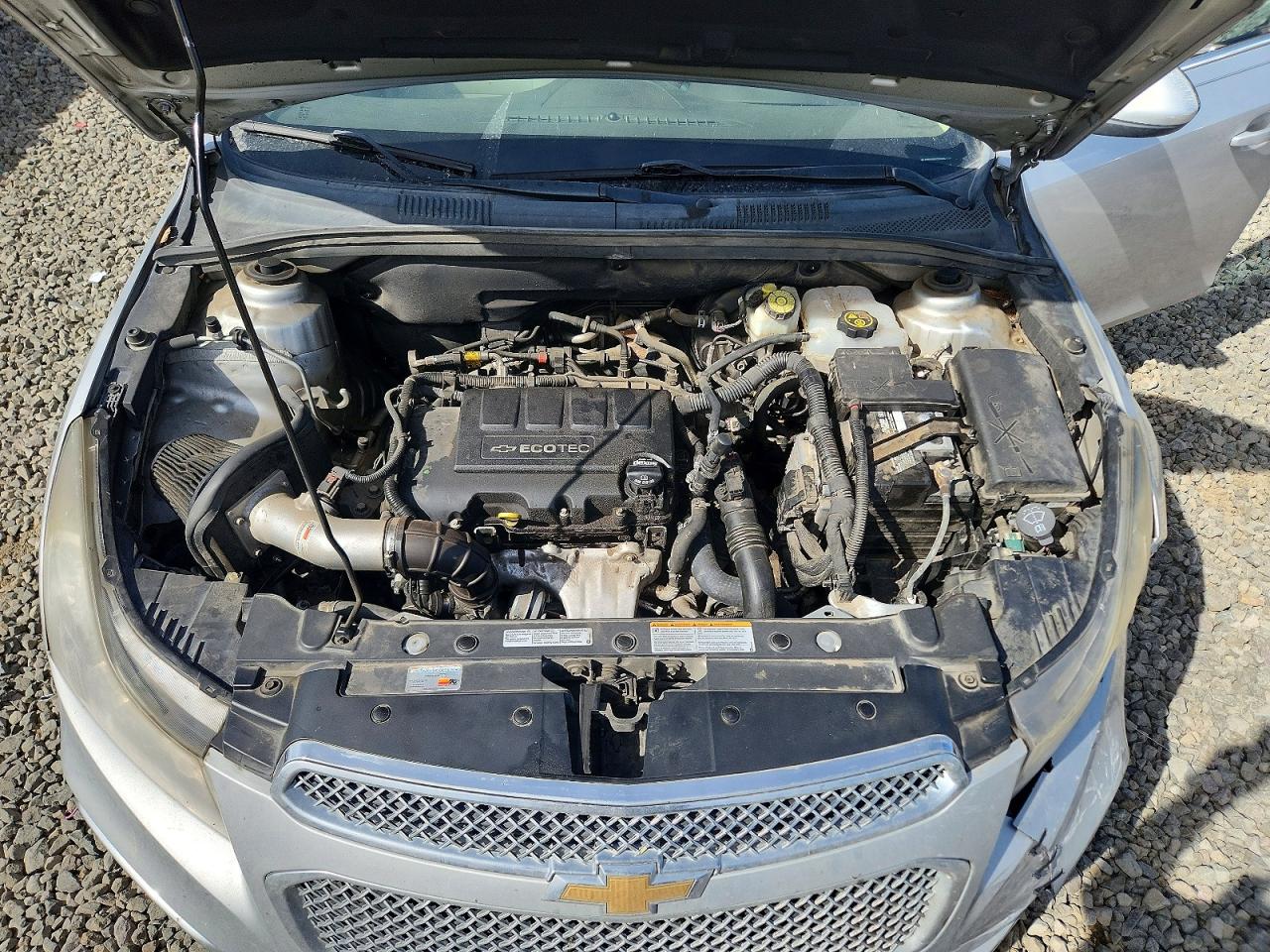 2015 Chevrolet Cruze Lt Silver vin: 1G1PE5SB2F7223810