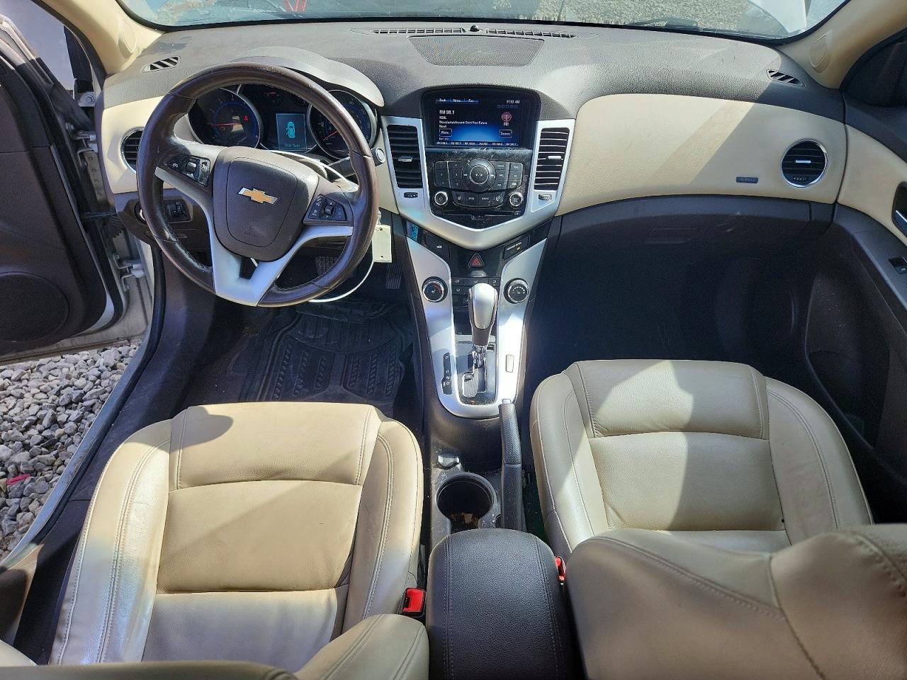 2015 Chevrolet Cruze Lt Silver vin: 1G1PE5SB2F7223810