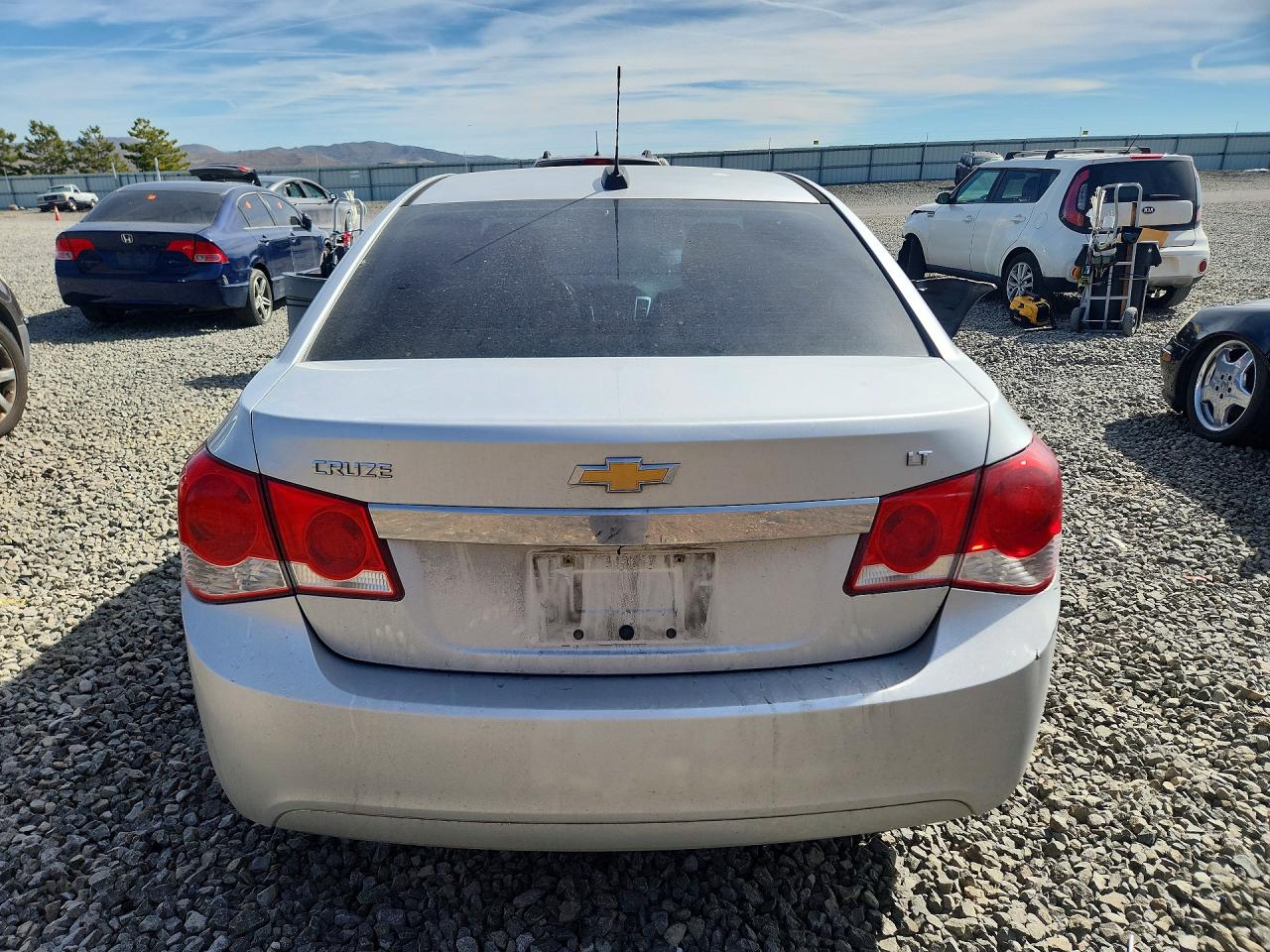 2015 Chevrolet Cruze Lt Silver vin: 1G1PE5SB2F7223810