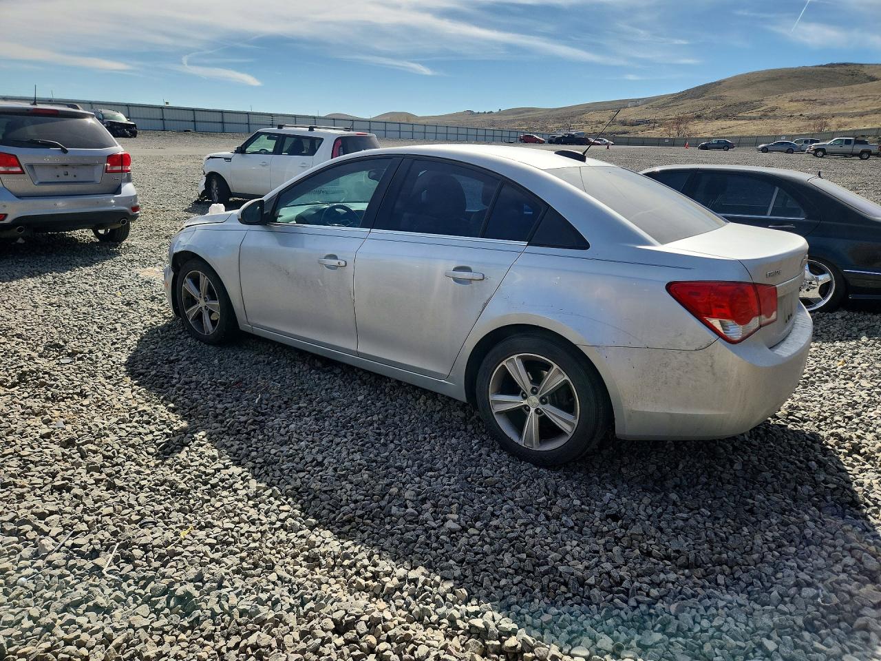 2015 Chevrolet Cruze Lt Silver vin: 1G1PE5SB2F7223810