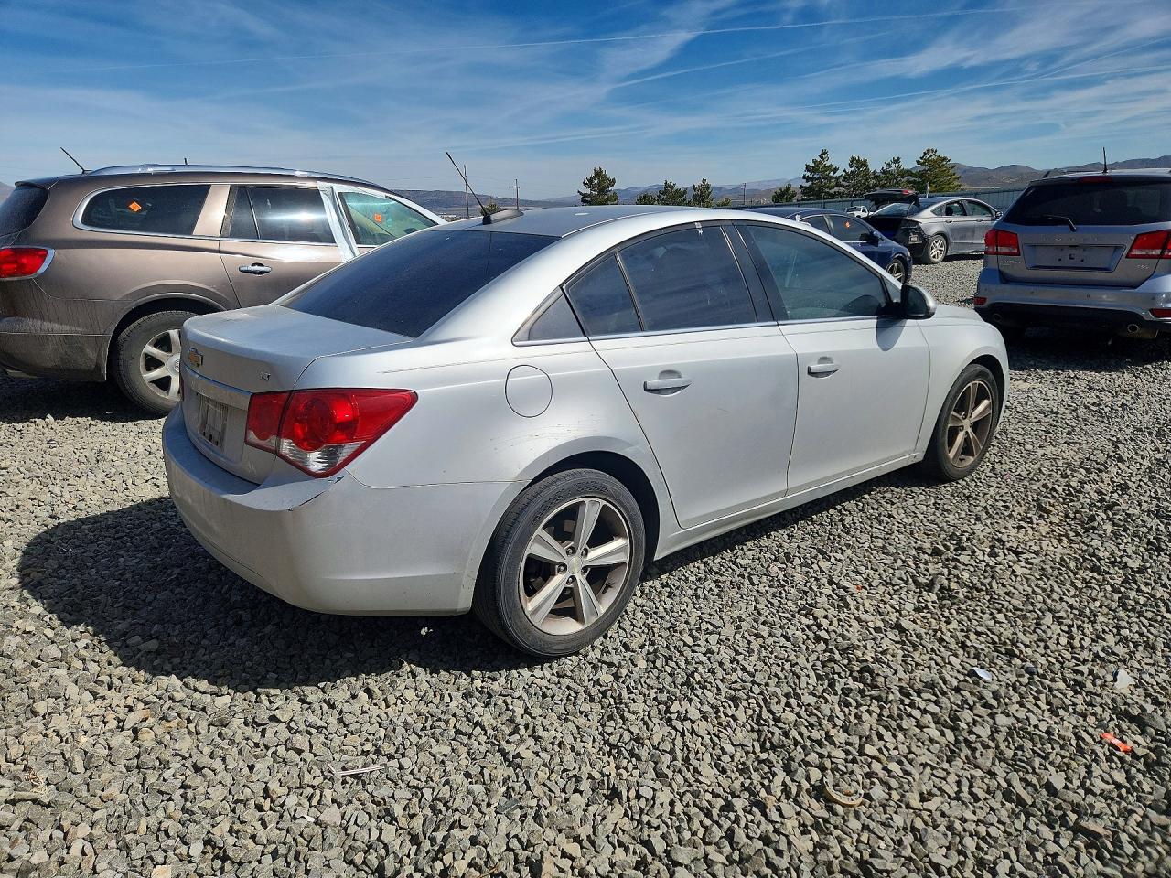 2015 Chevrolet Cruze Lt Silver vin: 1G1PE5SB2F7223810