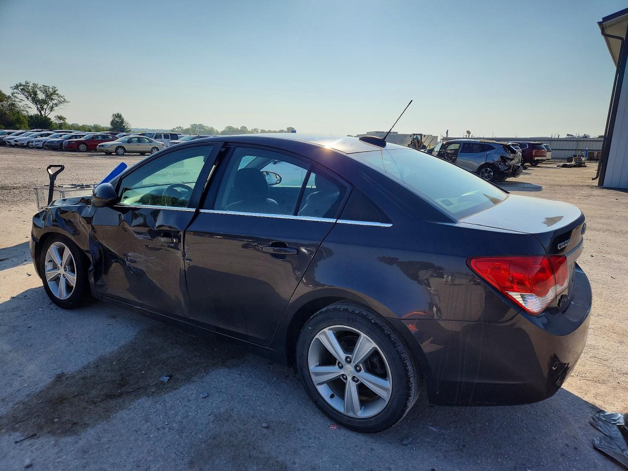 2015 Chevrolet Cruze Lt Gray vin: 1G1PE5SB2F7263837