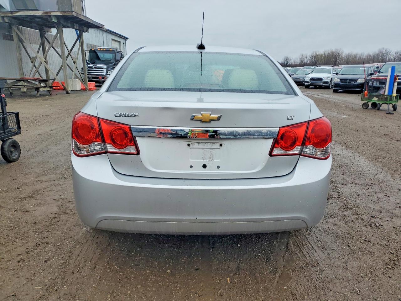 2015 Chevrolet Cruze Lt Silver vin: 1G1PE5SB2F7273817