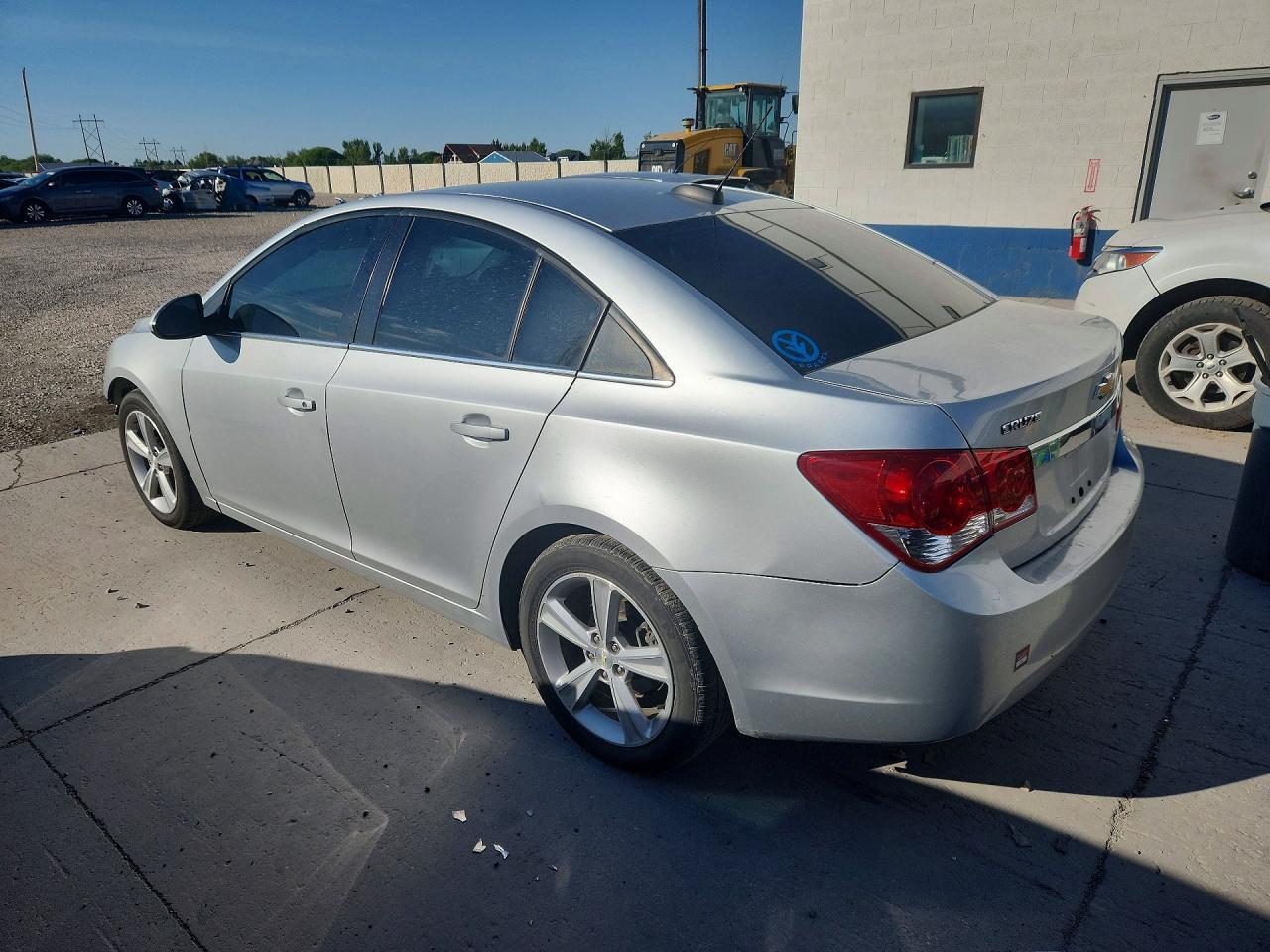 2015 Chevrolet Cruze Lt Silver vin: 1G1PE5SB2F7286146