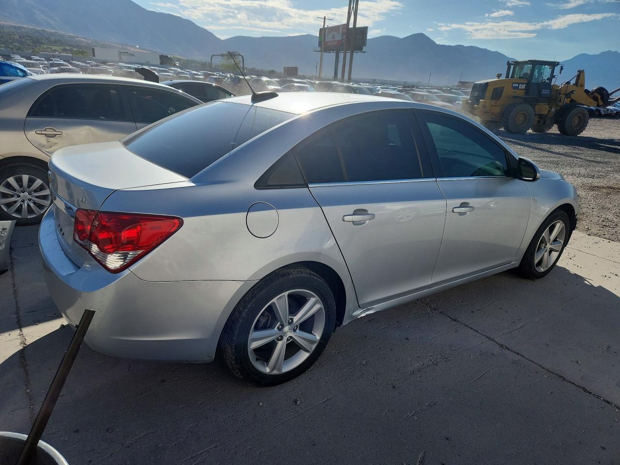 2015 Chevrolet Cruze Lt Silver vin: 1G1PE5SB2F7286146