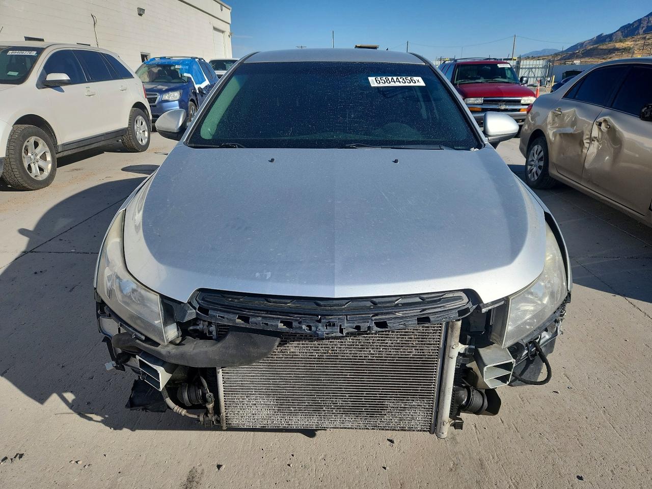 2015 Chevrolet Cruze Lt Silver vin: 1G1PE5SB2F7286146