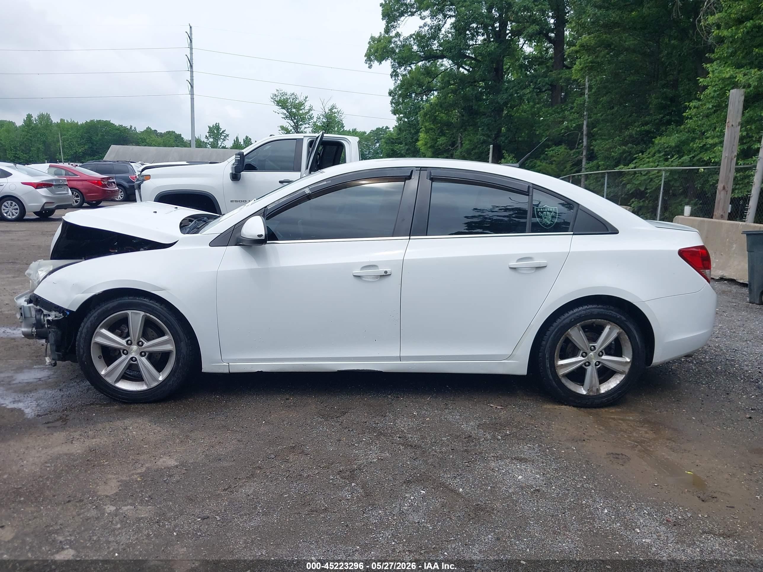 2013 Chevrolet Cruze 2lt Auto Белый vin: 1G1PE5SB3D7142098