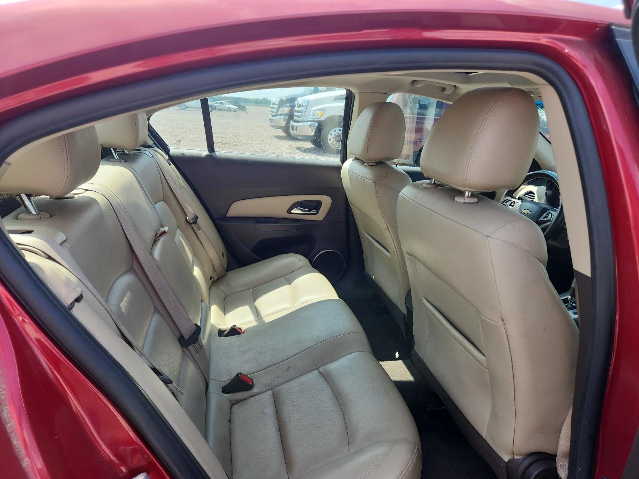 2013 Chevrolet Cruze Lt Красный vin: 1G1PE5SB3D7157720
