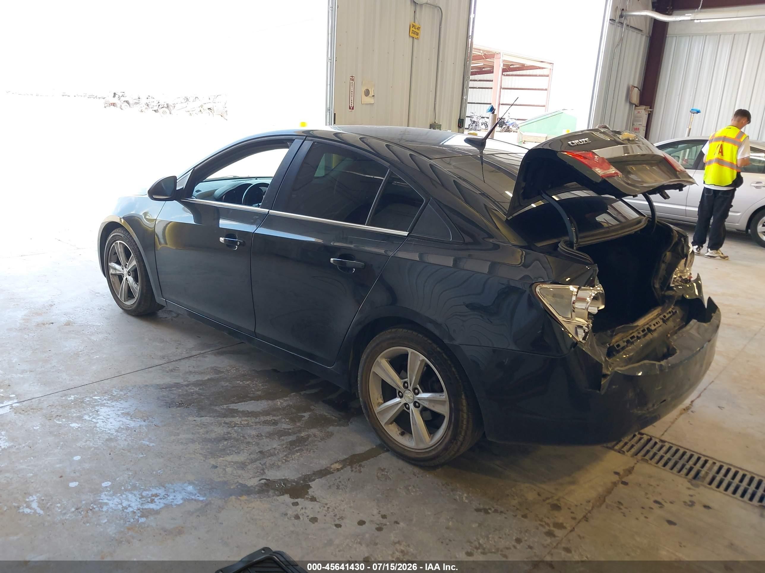 2014 Chevrolet Cruze 2lt Auto Black vin: 1G1PE5SB3E7118644