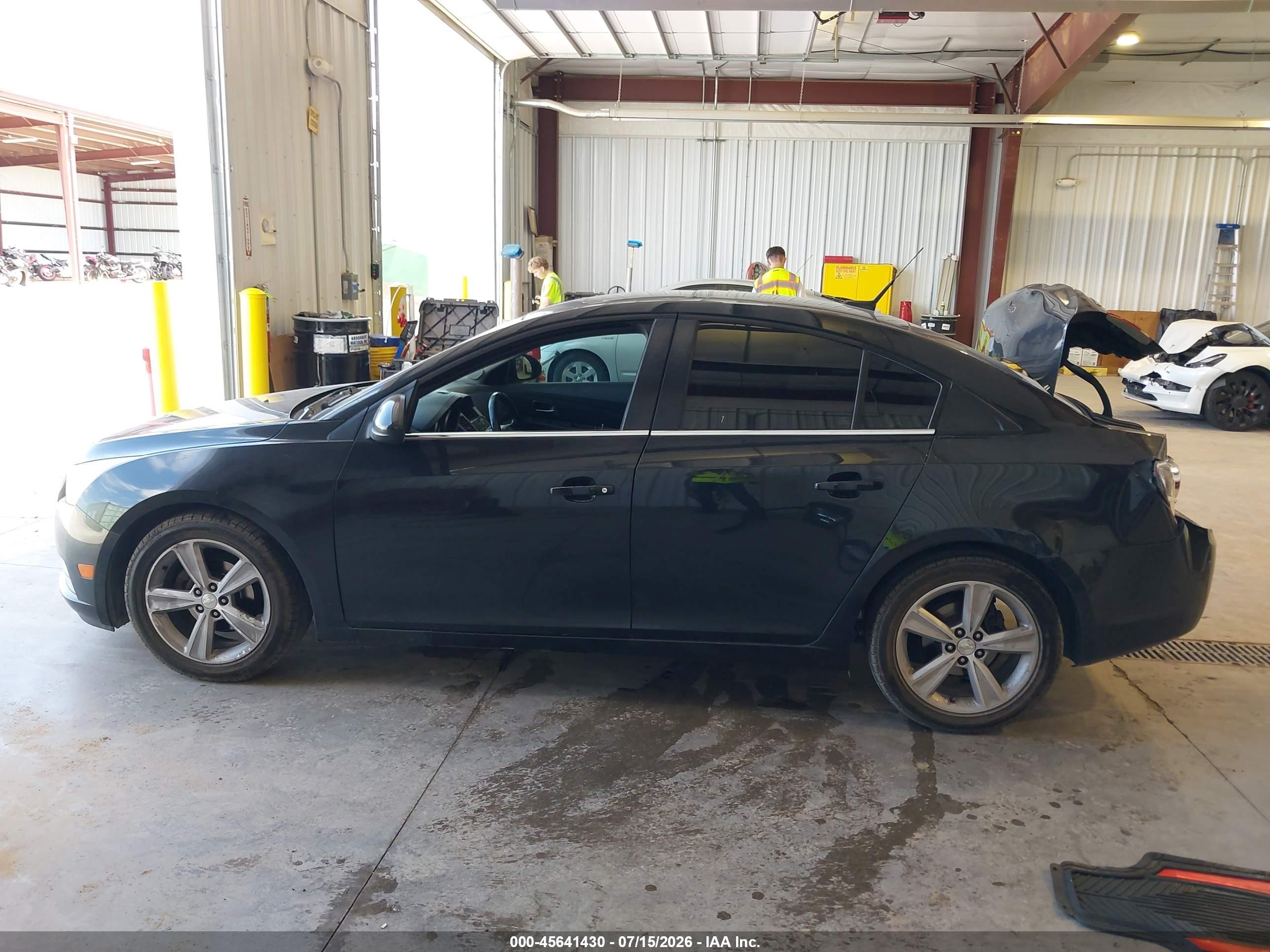 2014 Chevrolet Cruze 2lt Auto Black vin: 1G1PE5SB3E7118644