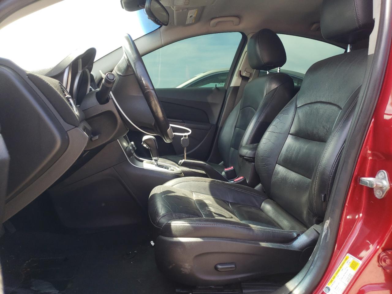 2014 Chevrolet Cruze Lt Red vin: 1G1PE5SB3E7122645