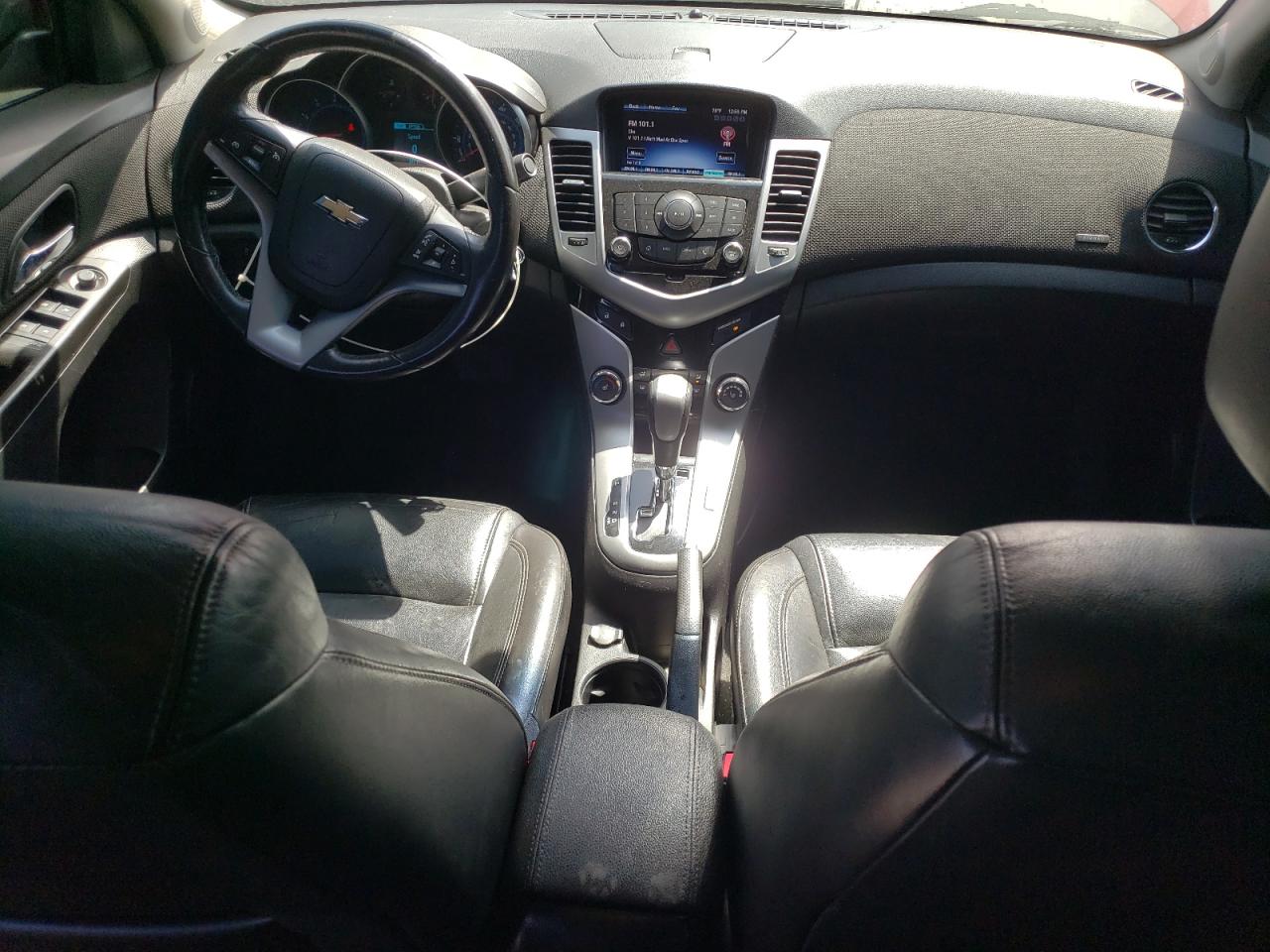 2014 Chevrolet Cruze Lt Red vin: 1G1PE5SB3E7122645