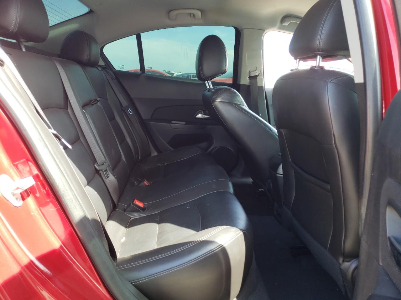 2014 Chevrolet Cruze Lt Red vin: 1G1PE5SB3E7122645