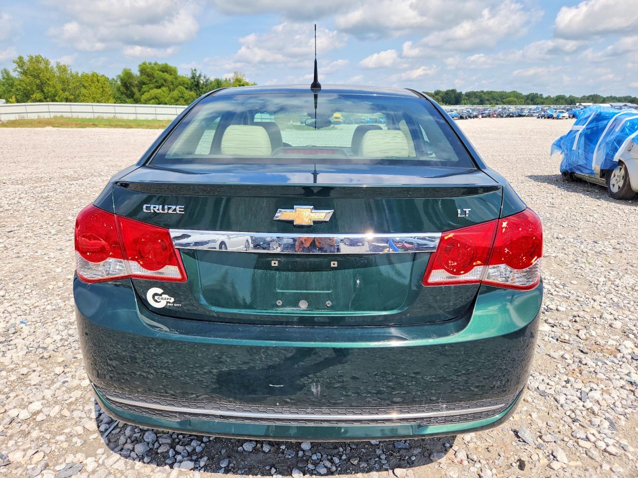 2014 Chevrolet Cruze Lt Green vin: 1G1PE5SB3E7163485
