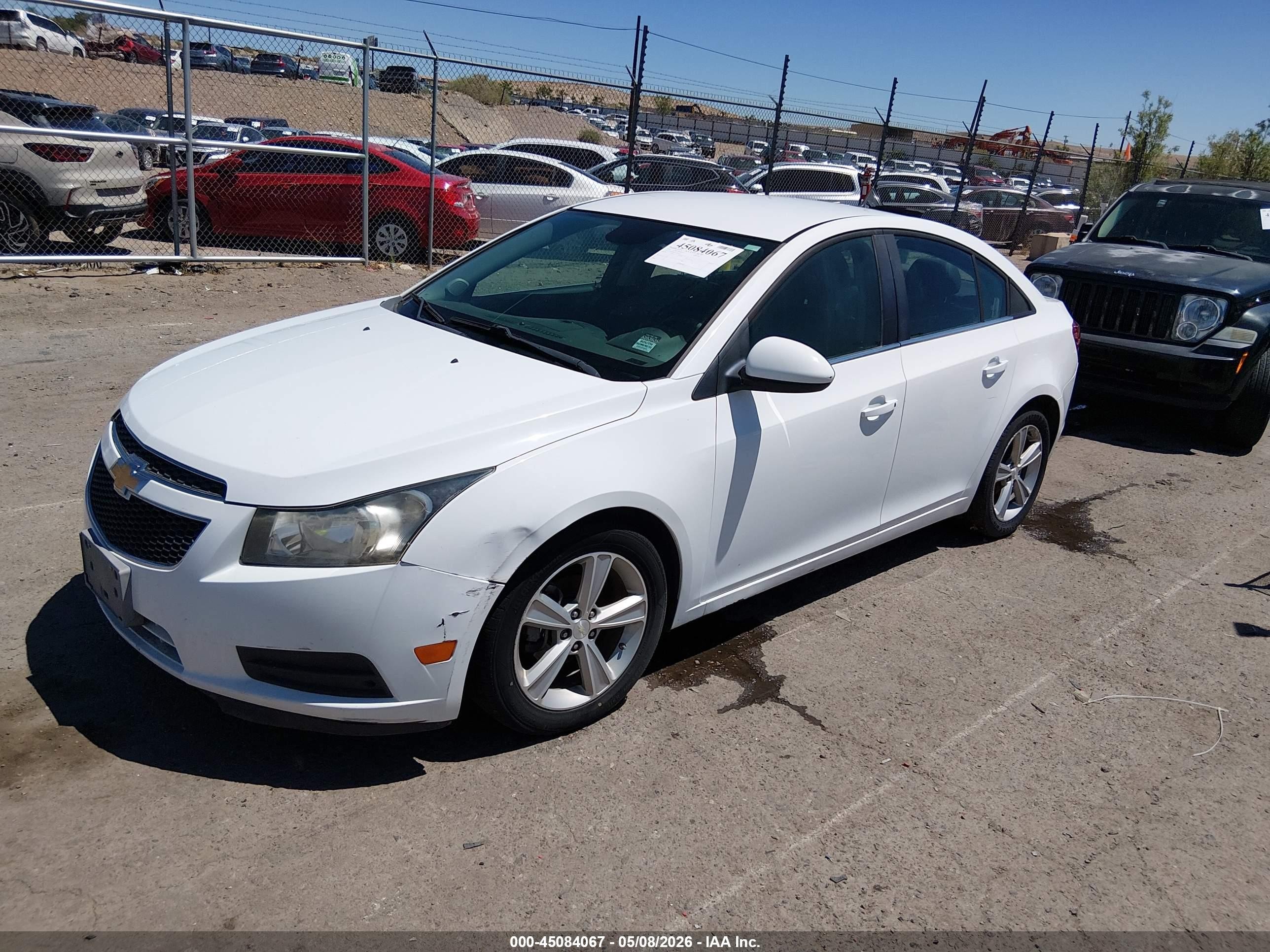 2014 Chevrolet Cruze 2lt Auto Белый vin: 1G1PE5SB3E7181940