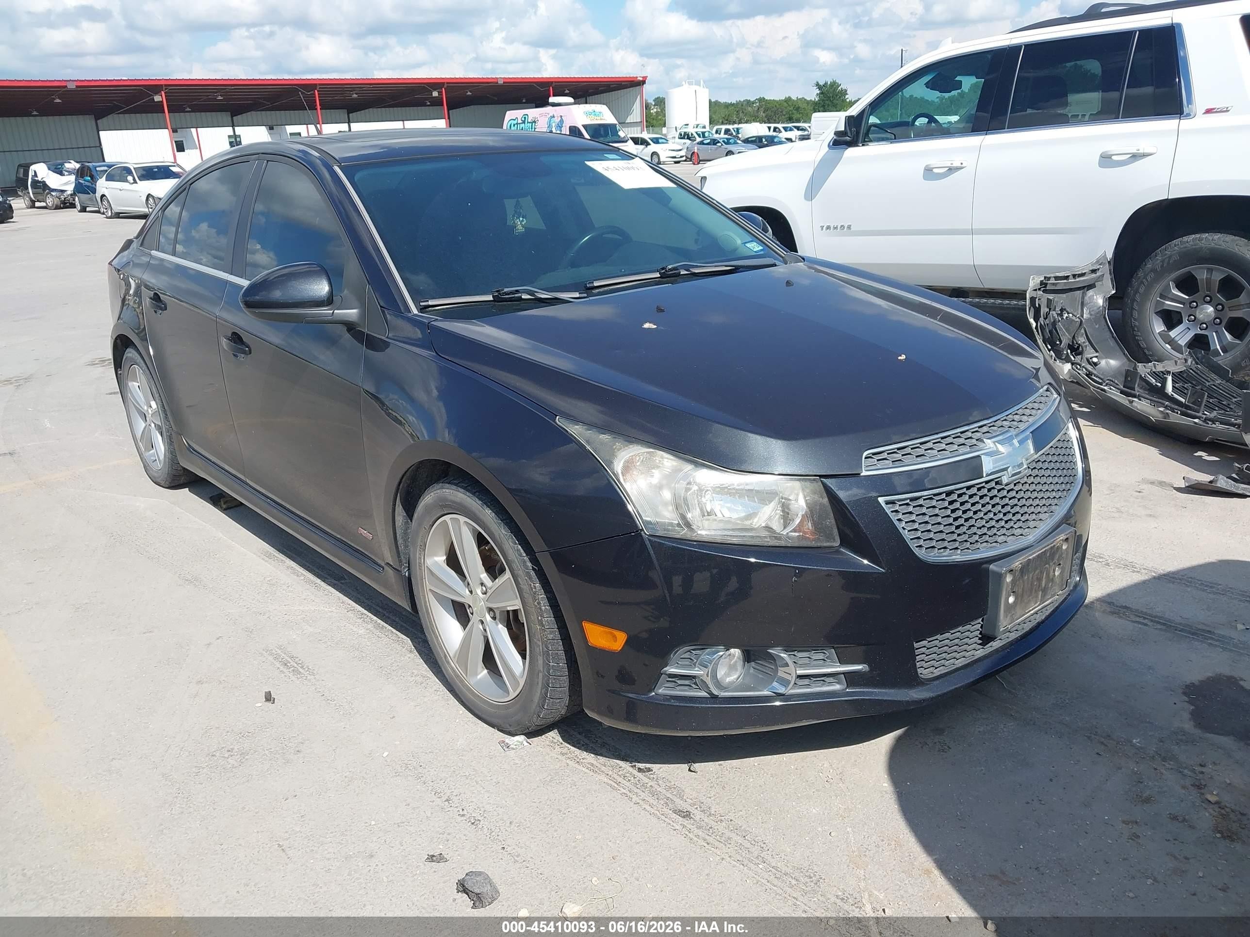 2014 Chevrolet Cruze 2lt Auto Черный vin: 1G1PE5SB3E7193425