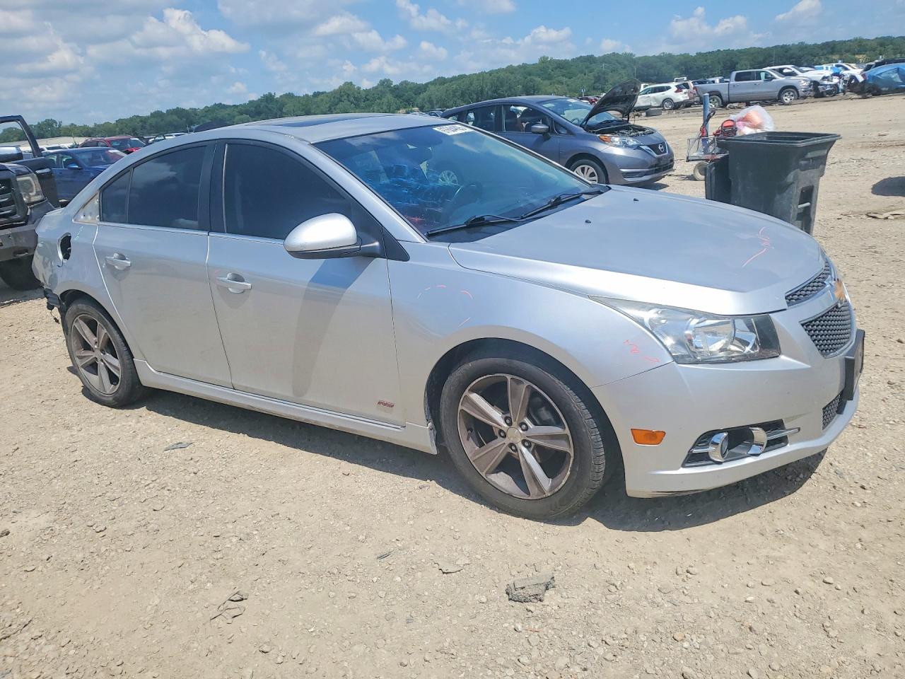 2014 Chevrolet Cruze Lt Серебряный vin: 1G1PE5SB3E7261416