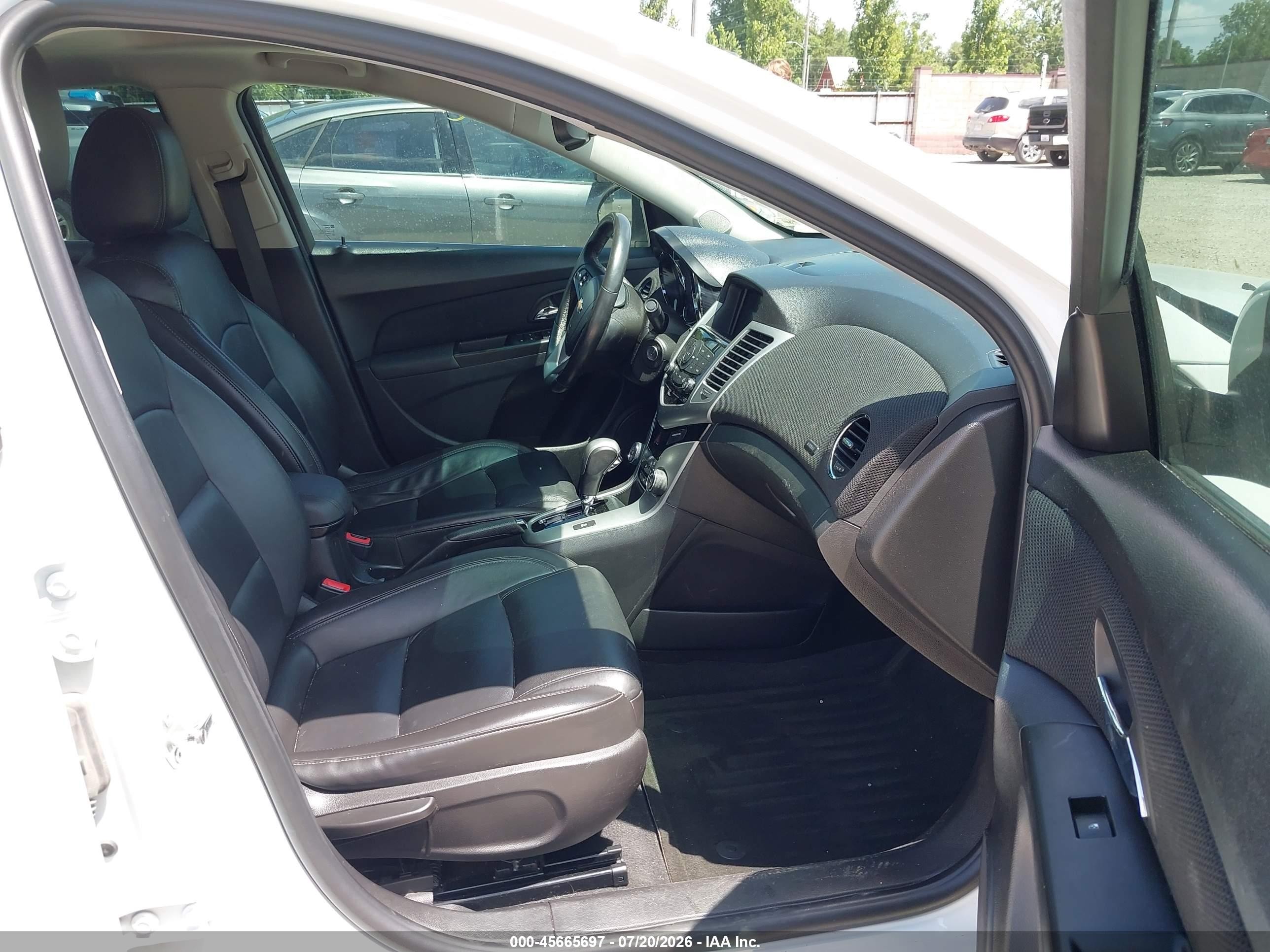2014 Chevrolet Cruze 2lt Auto Белый vin: 1G1PE5SB3E7306435