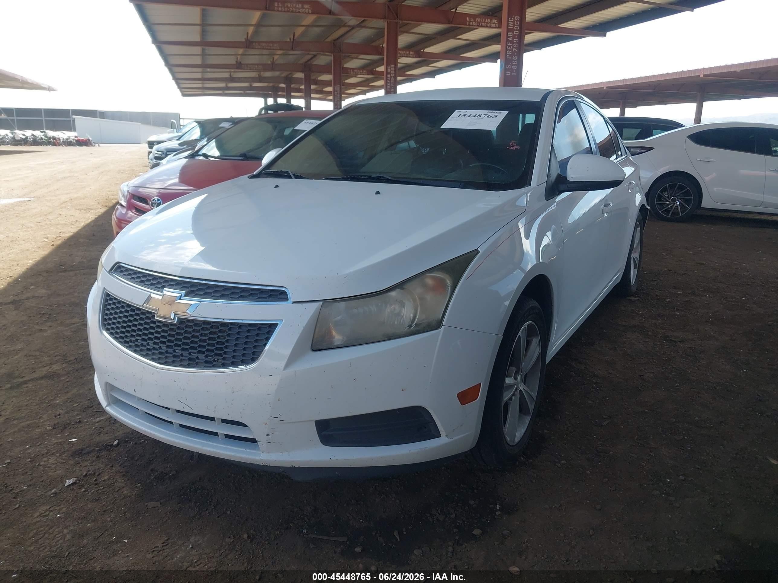 2014 Chevrolet Cruze 2lt Auto White vin: 1G1PE5SB3E7314096