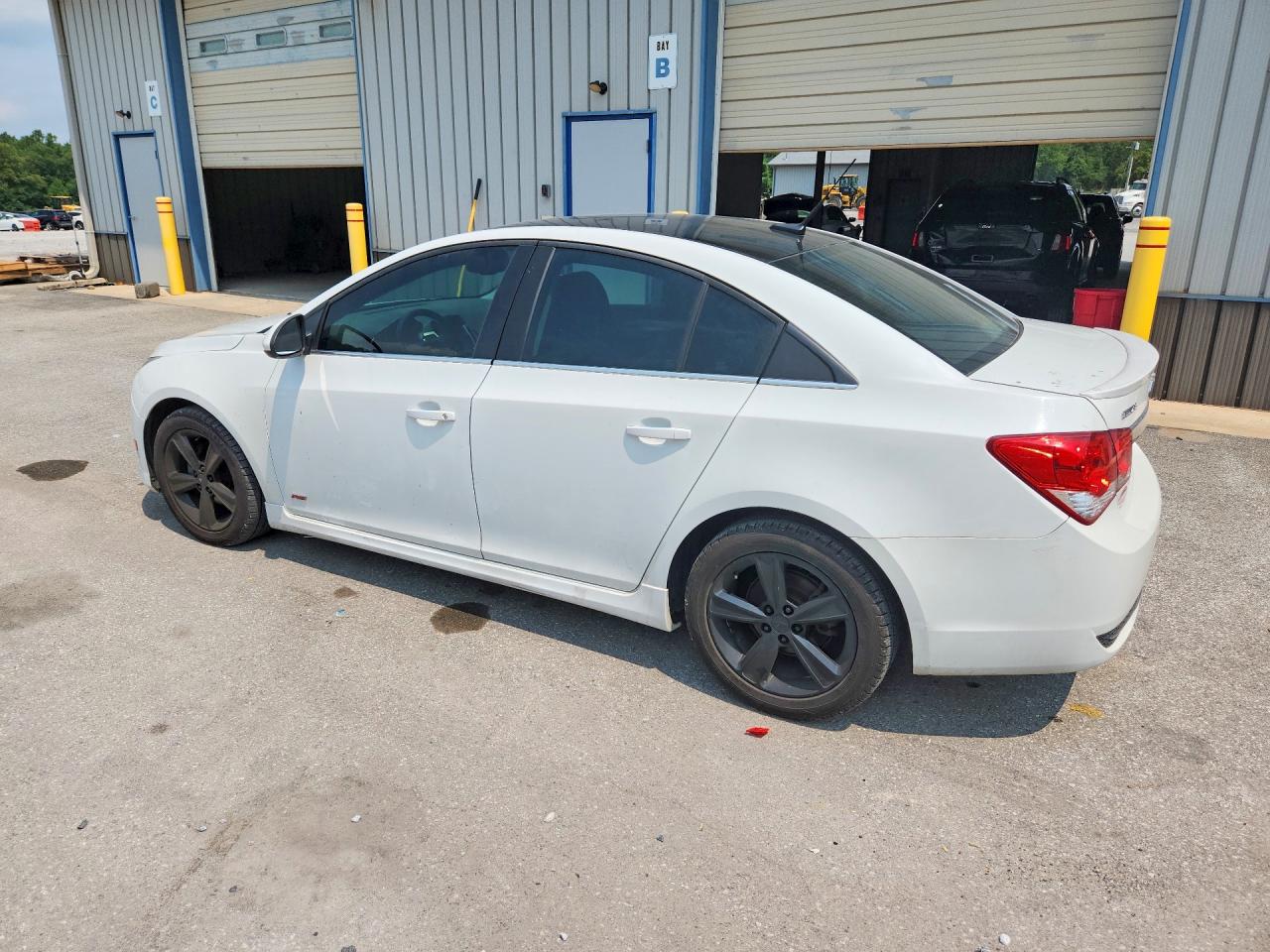 2014 Chevrolet Cruze Lt White vin: 1G1PE5SB3E7322358