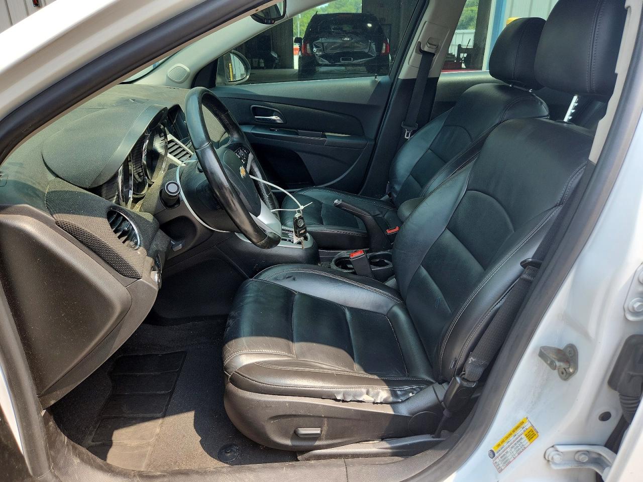 2014 Chevrolet Cruze Lt White vin: 1G1PE5SB3E7322358