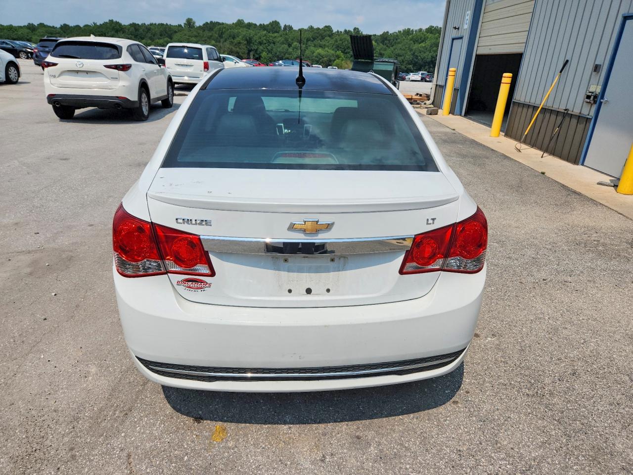 2014 Chevrolet Cruze Lt White vin: 1G1PE5SB3E7322358