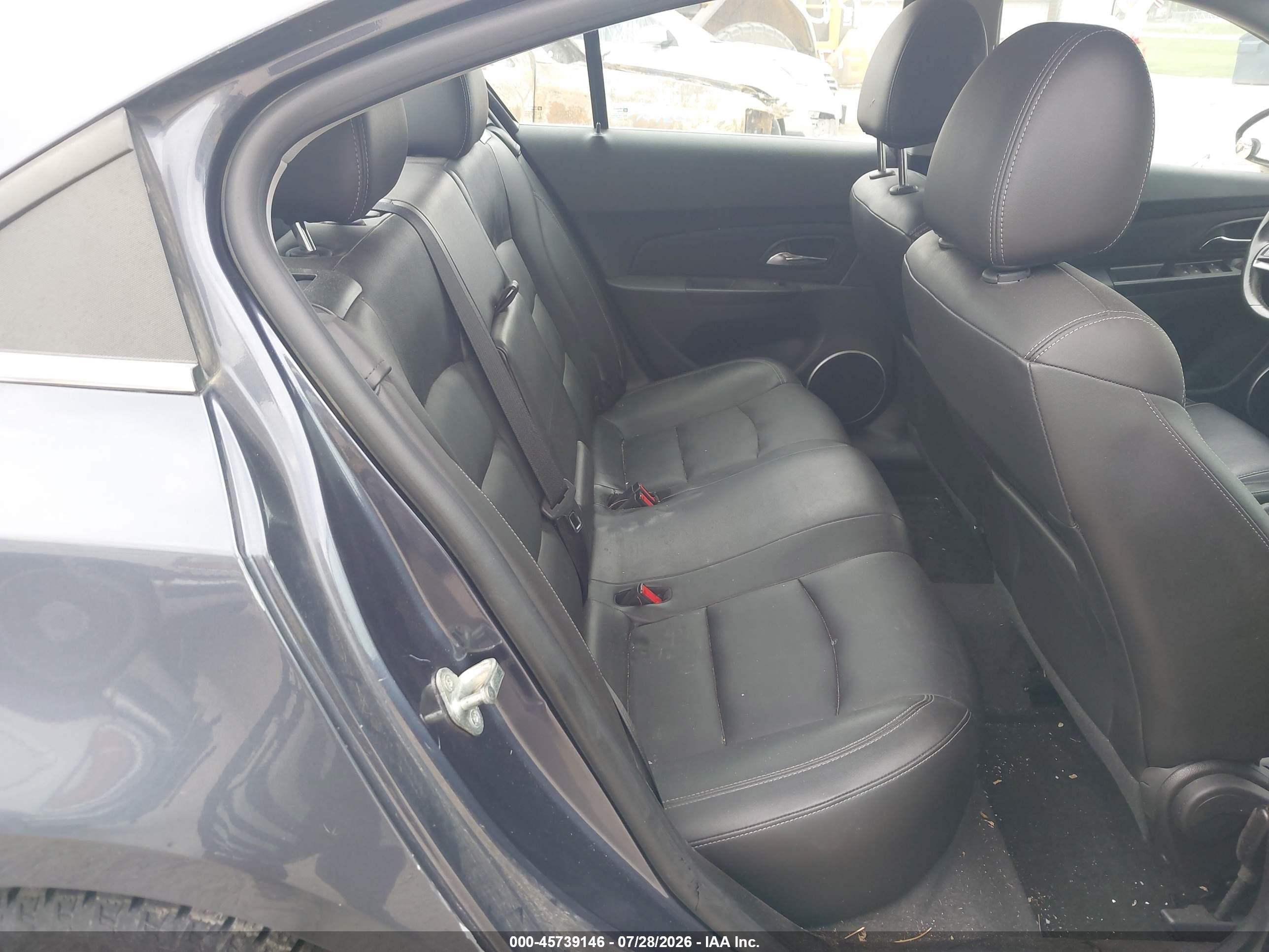 2014 Chevrolet Cruze 2lt Auto Blue vin: 1G1PE5SB3E7353769