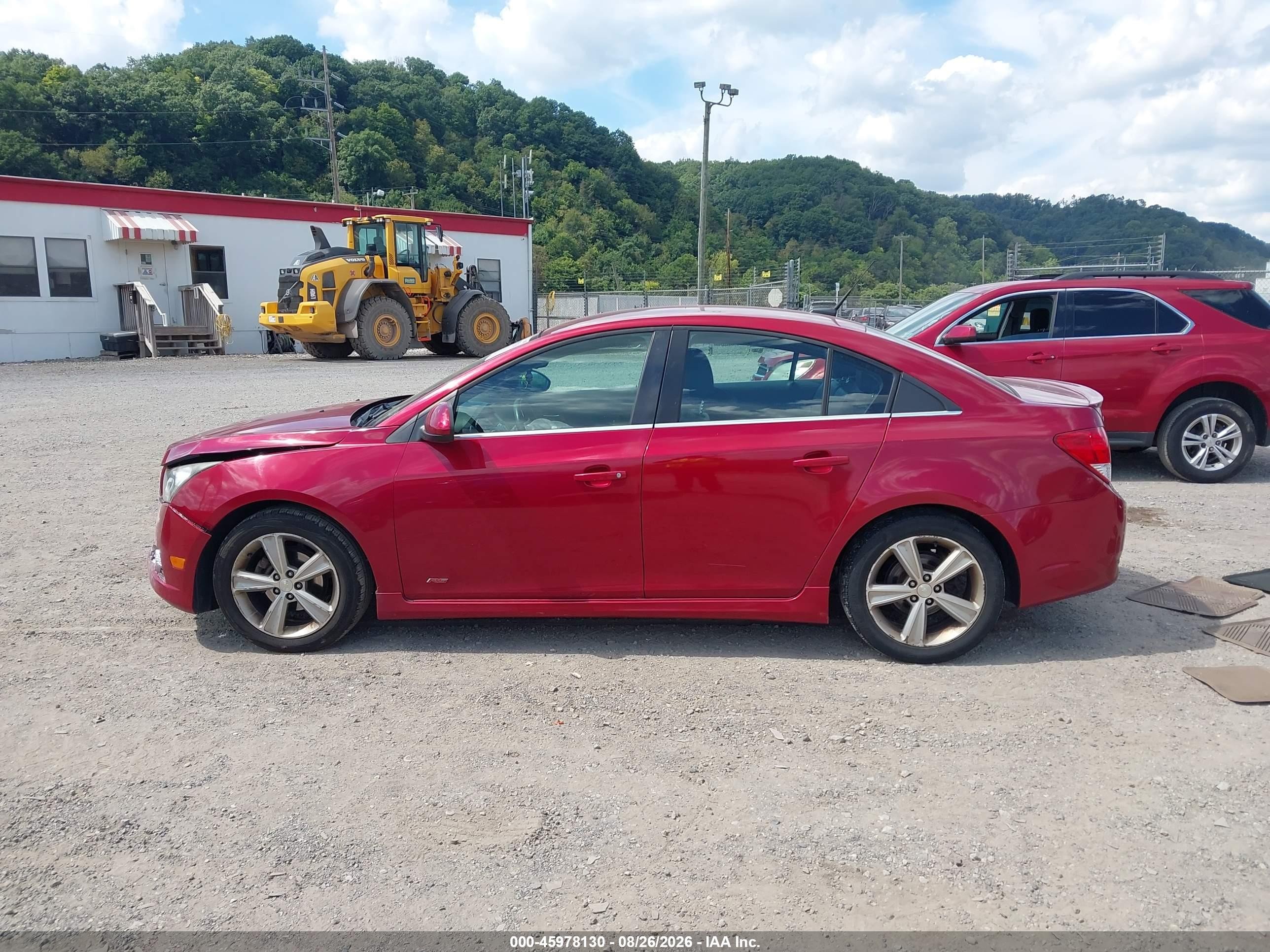 2014 Chevrolet Cruze 2lt Auto Красный vin: 1G1PE5SB3E7366912