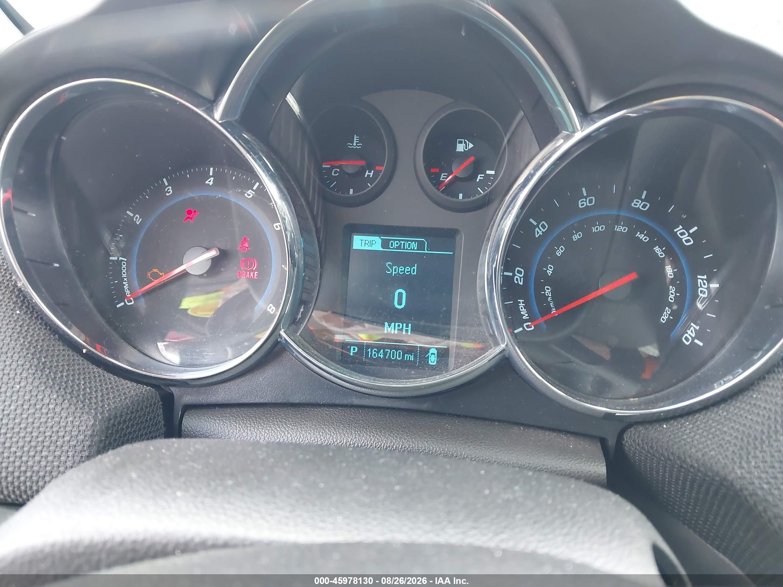2014 Chevrolet Cruze 2lt Auto Красный vin: 1G1PE5SB3E7366912