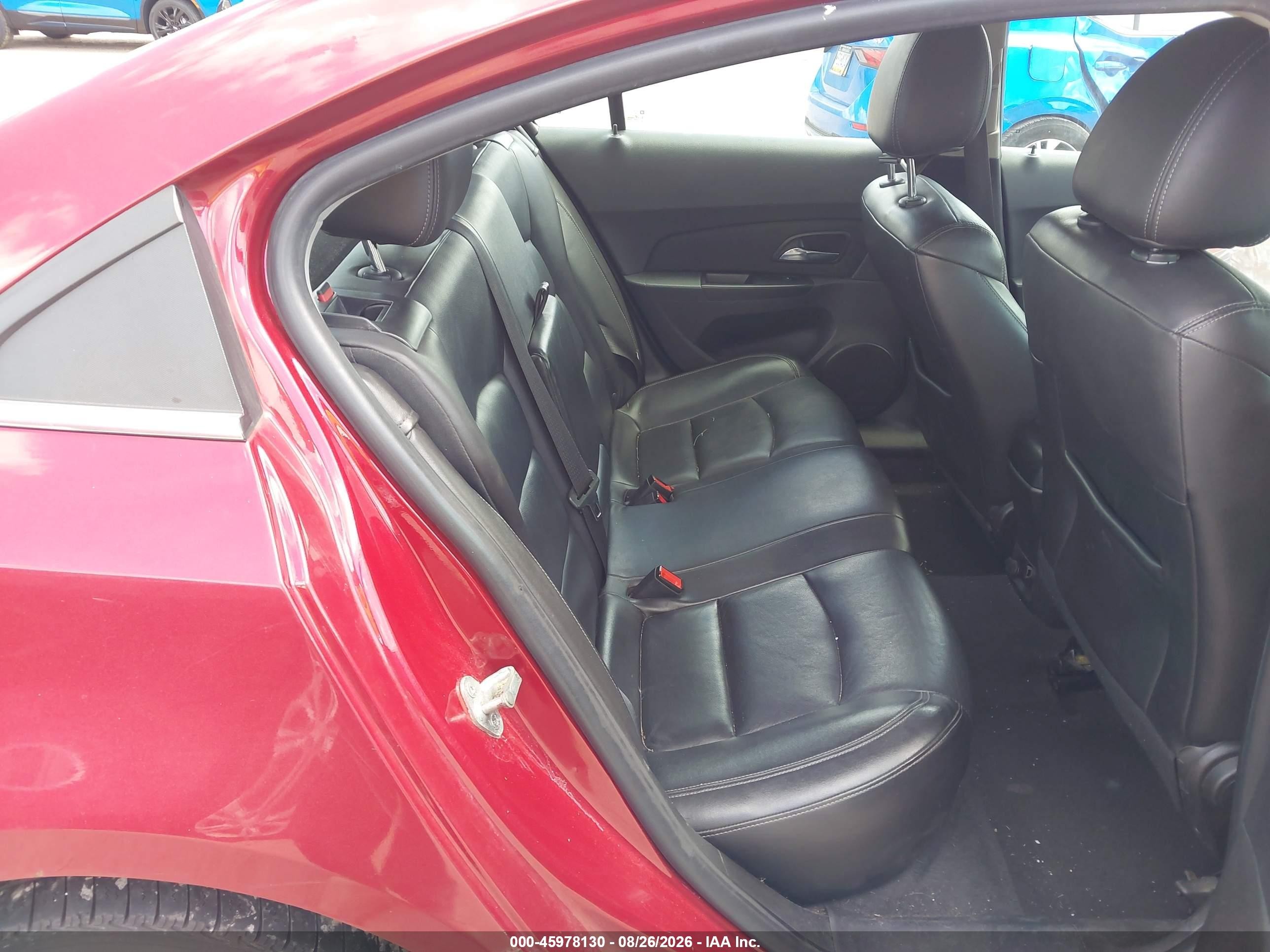 2014 Chevrolet Cruze 2lt Auto Красный vin: 1G1PE5SB3E7366912