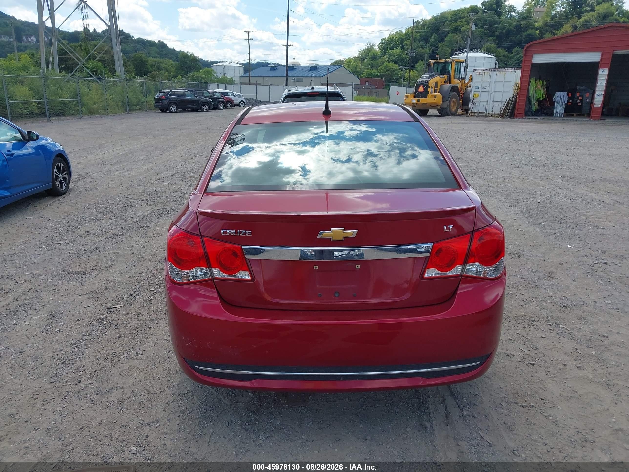 2014 Chevrolet Cruze 2lt Auto Красный vin: 1G1PE5SB3E7366912