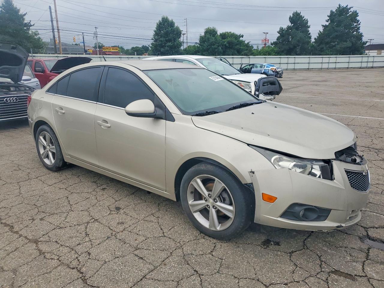 2014 Chevrolet Cruze Lt Beige vin: 1G1PE5SB3E7370491