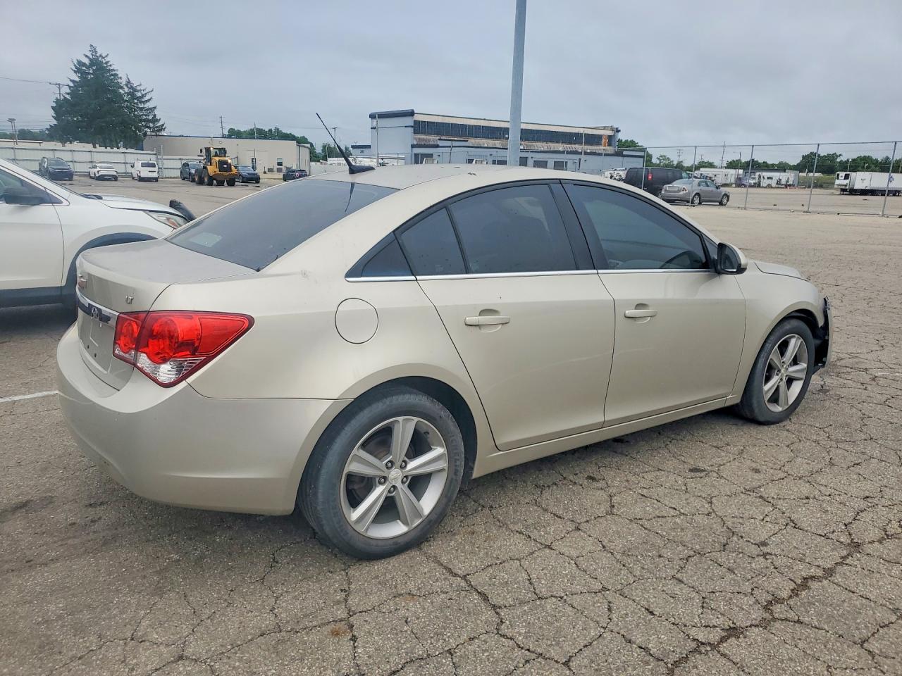 2014 Chevrolet Cruze Lt Beige vin: 1G1PE5SB3E7370491